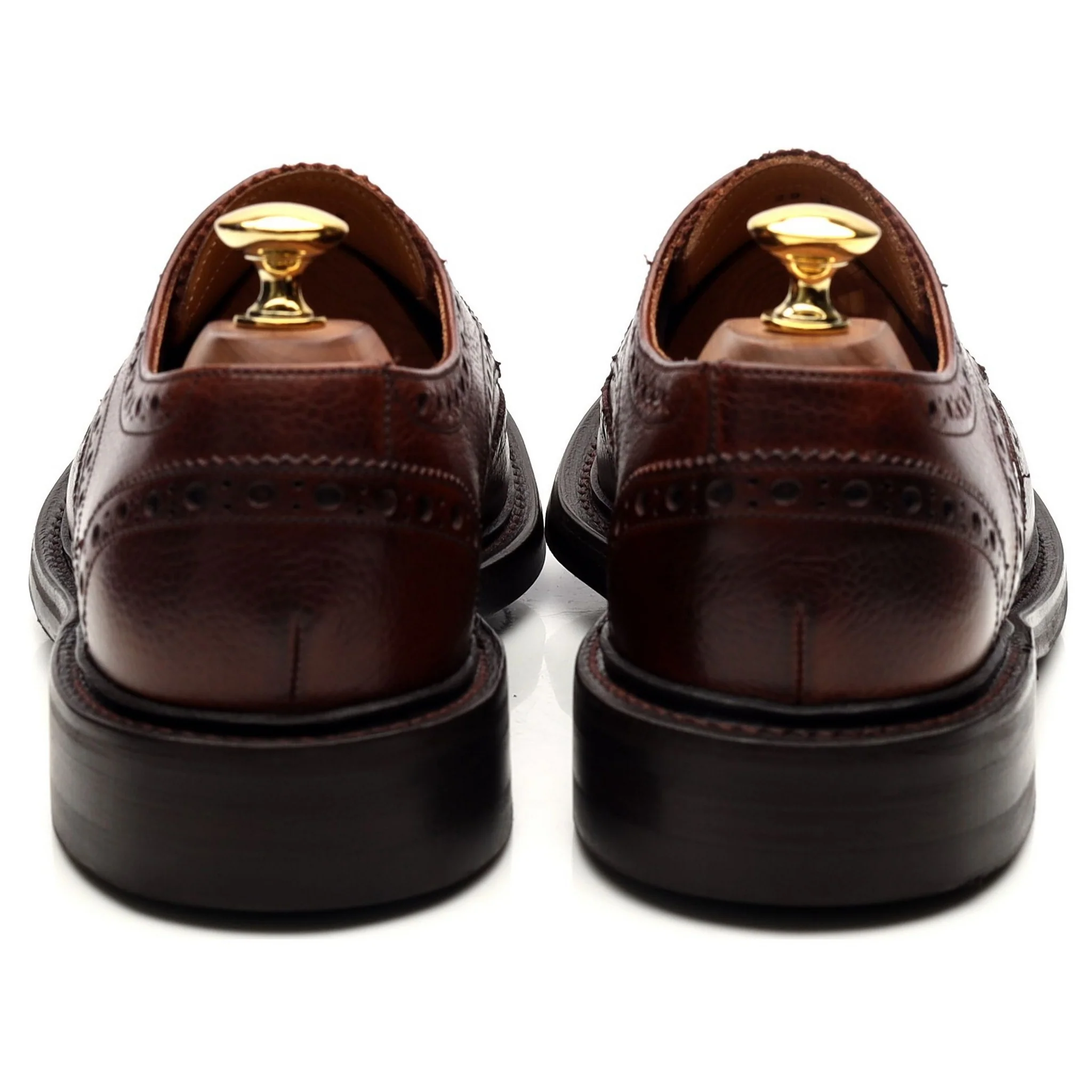 'Grassington' Brown Leather Derby Brogues UK 6.5 F - Image 4