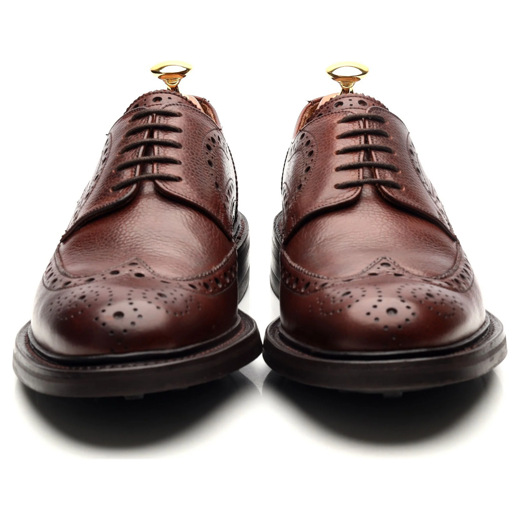 'Grassington' Brown Leather Derby Brogues UK 6.5 F - Image 8