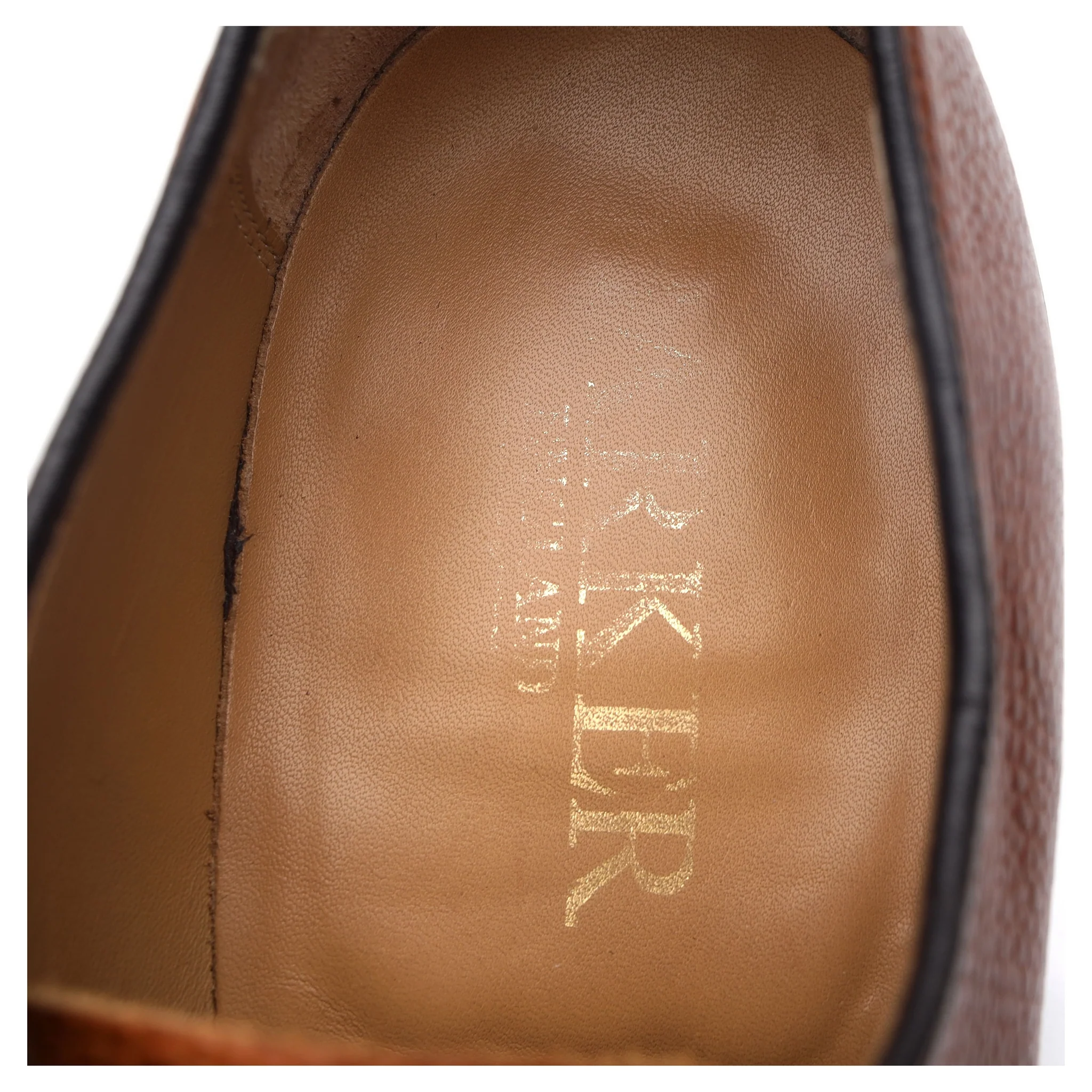 'Nairn' Tan Brown Leather Derby UK 8 F - Image 12