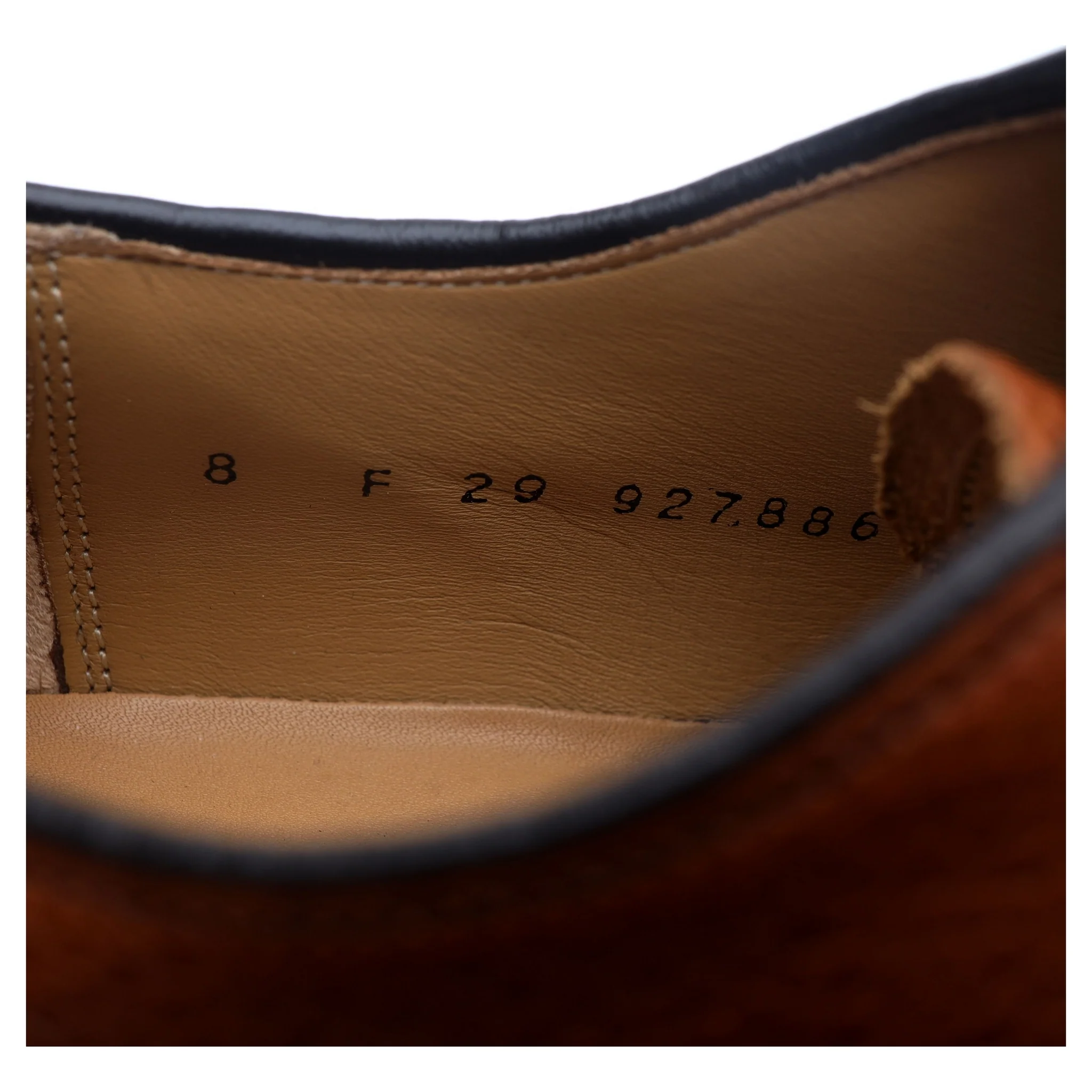 'Nairn' Tan Brown Leather Derby UK 8 F - Image 13