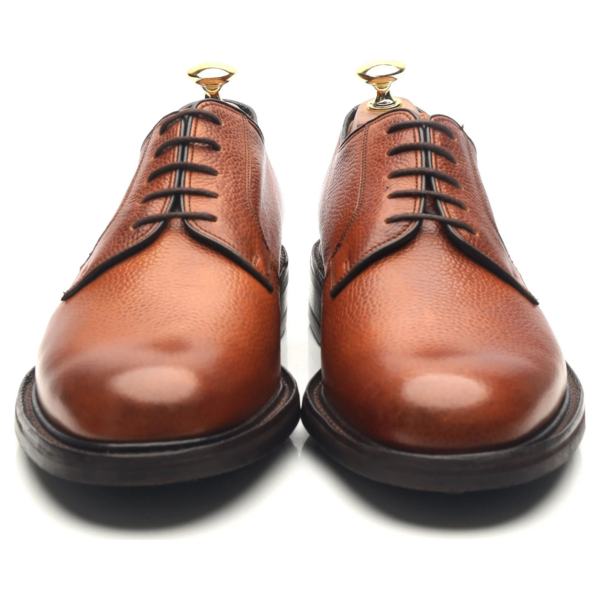 'Nairn' Tan Brown Leather Derby UK 8 F - Image 8