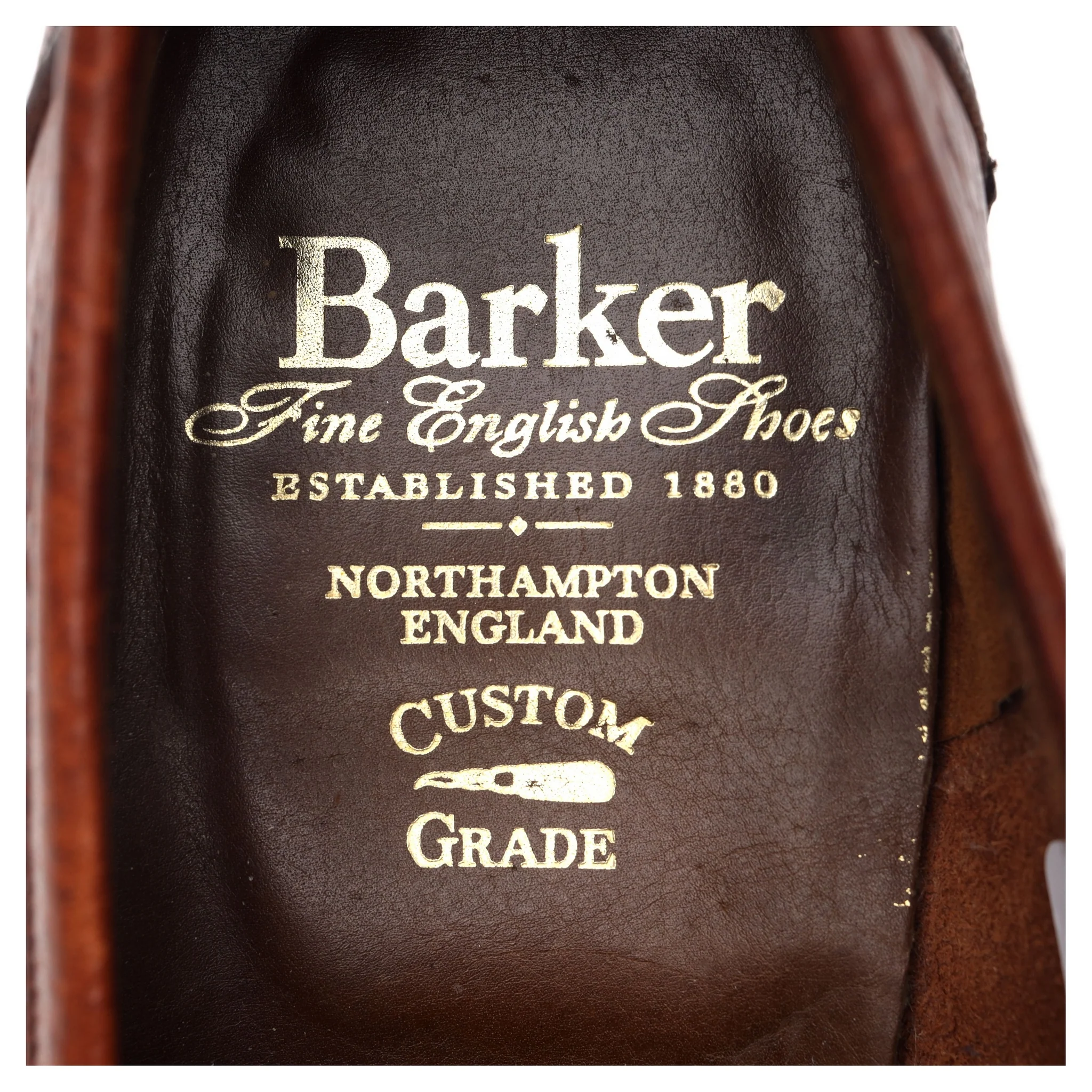 Tan Brown Leather Loafers UK 9.5 F - Image 12