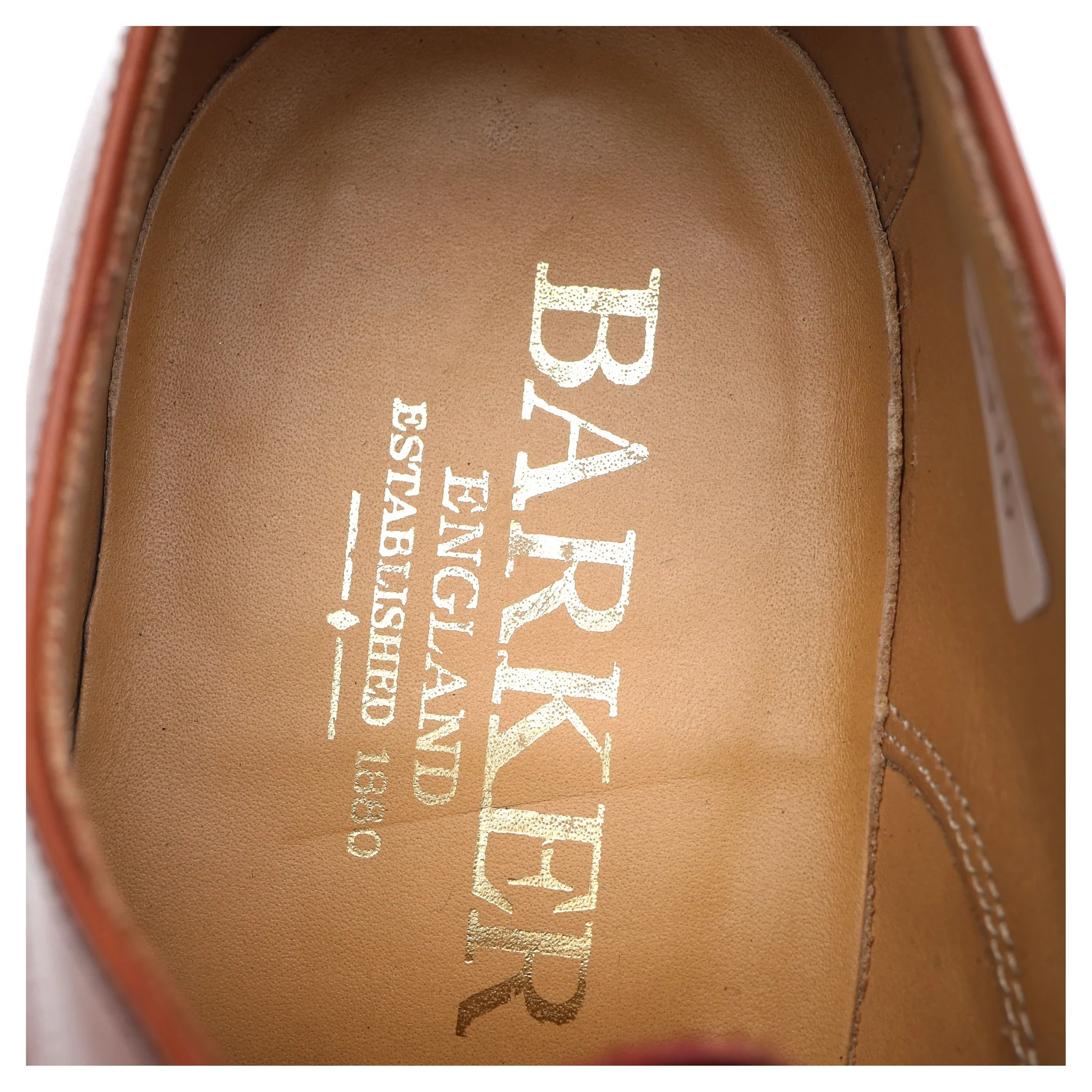 'Duxford' Tan Brown Leather Oxford UK 7 G - Image 12
