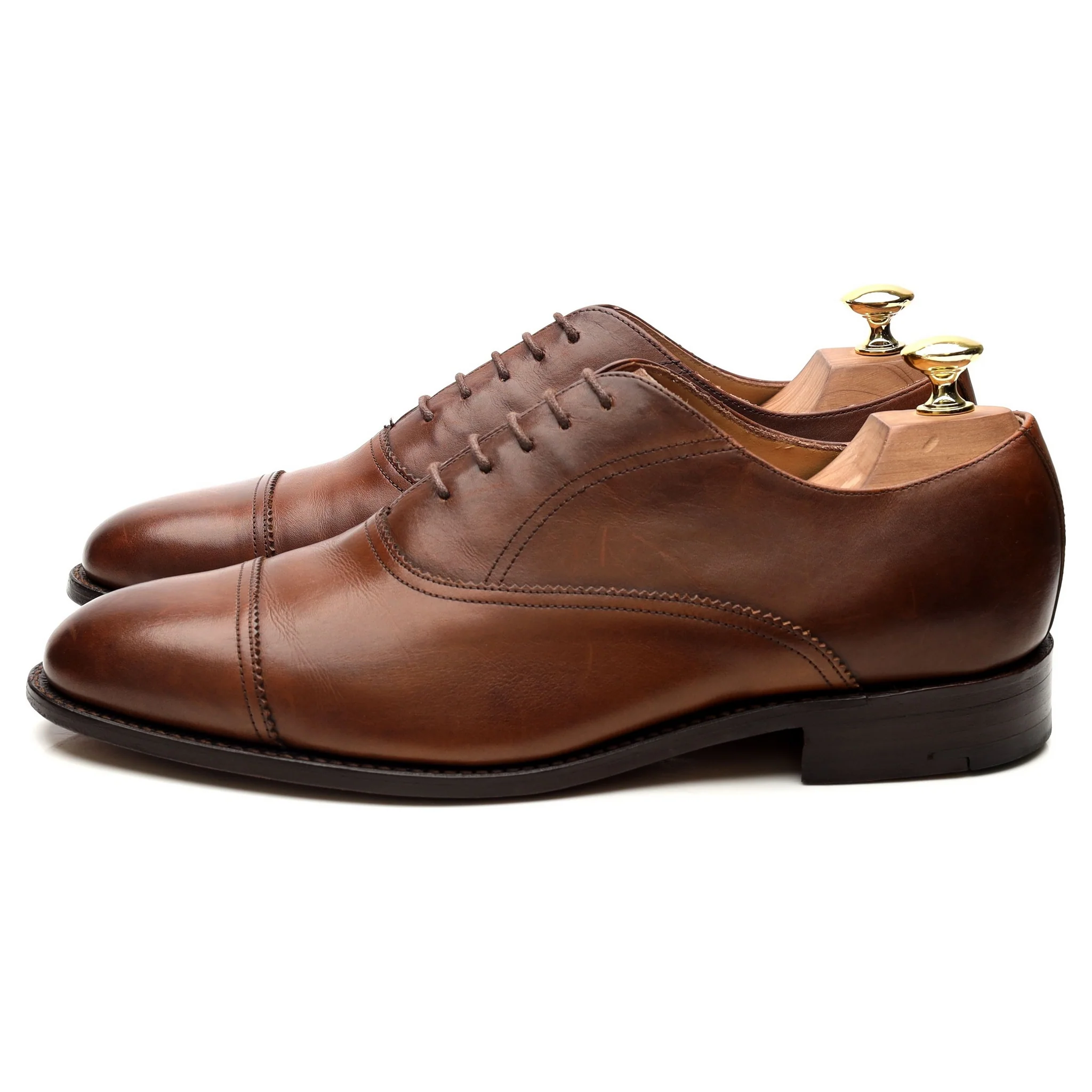 'Nevis' Brown Leather Oxford UK 8 G - Image 2