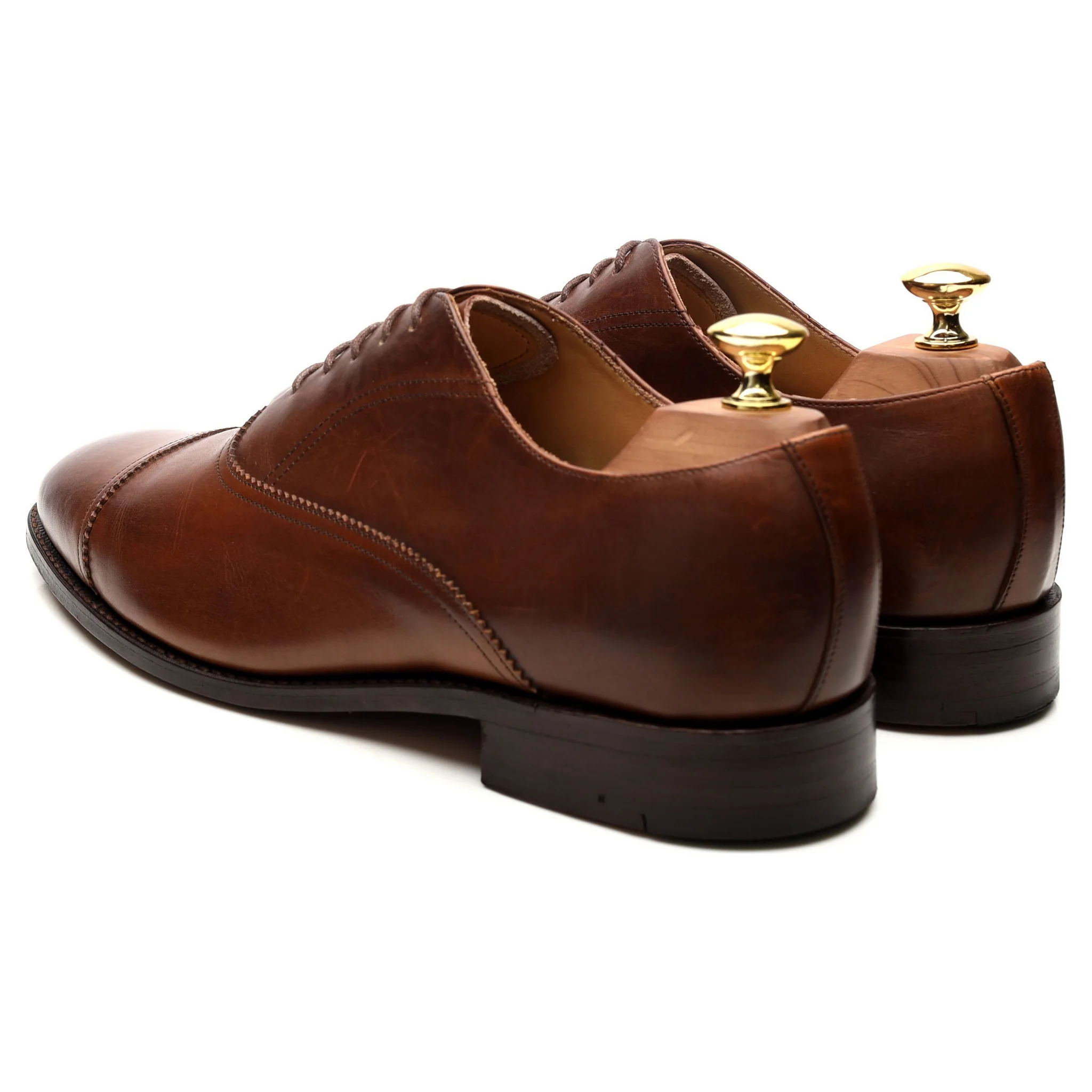 'Nevis' Brown Leather Oxford UK 8 G - Image 3