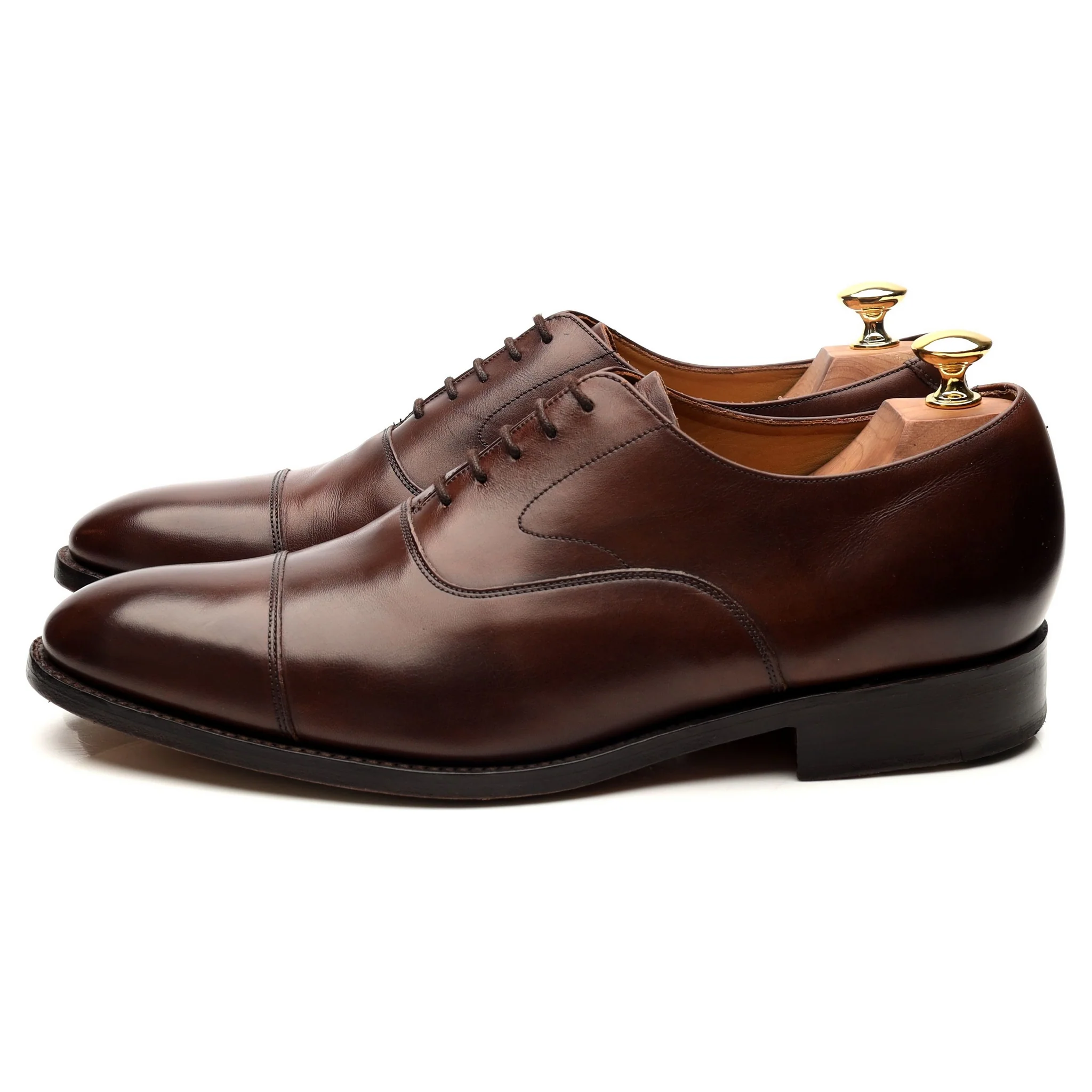'Malvern' Dark Brown Leather Oxford UK 9 G - Image 2