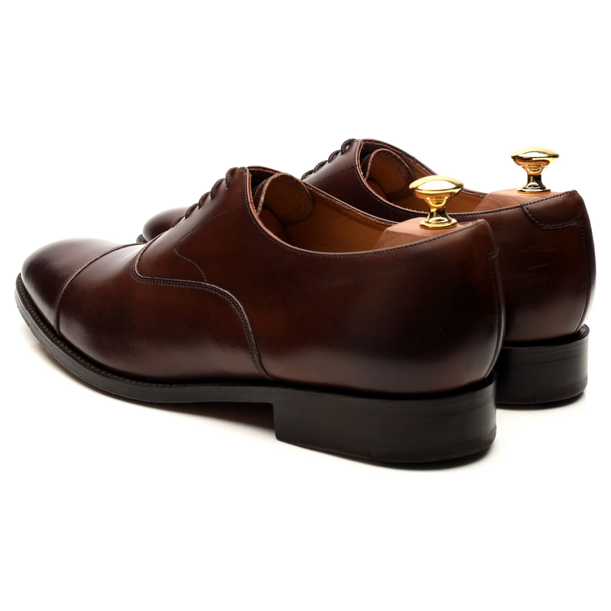'Malvern' Dark Brown Leather Oxford UK 9 G - Image 3