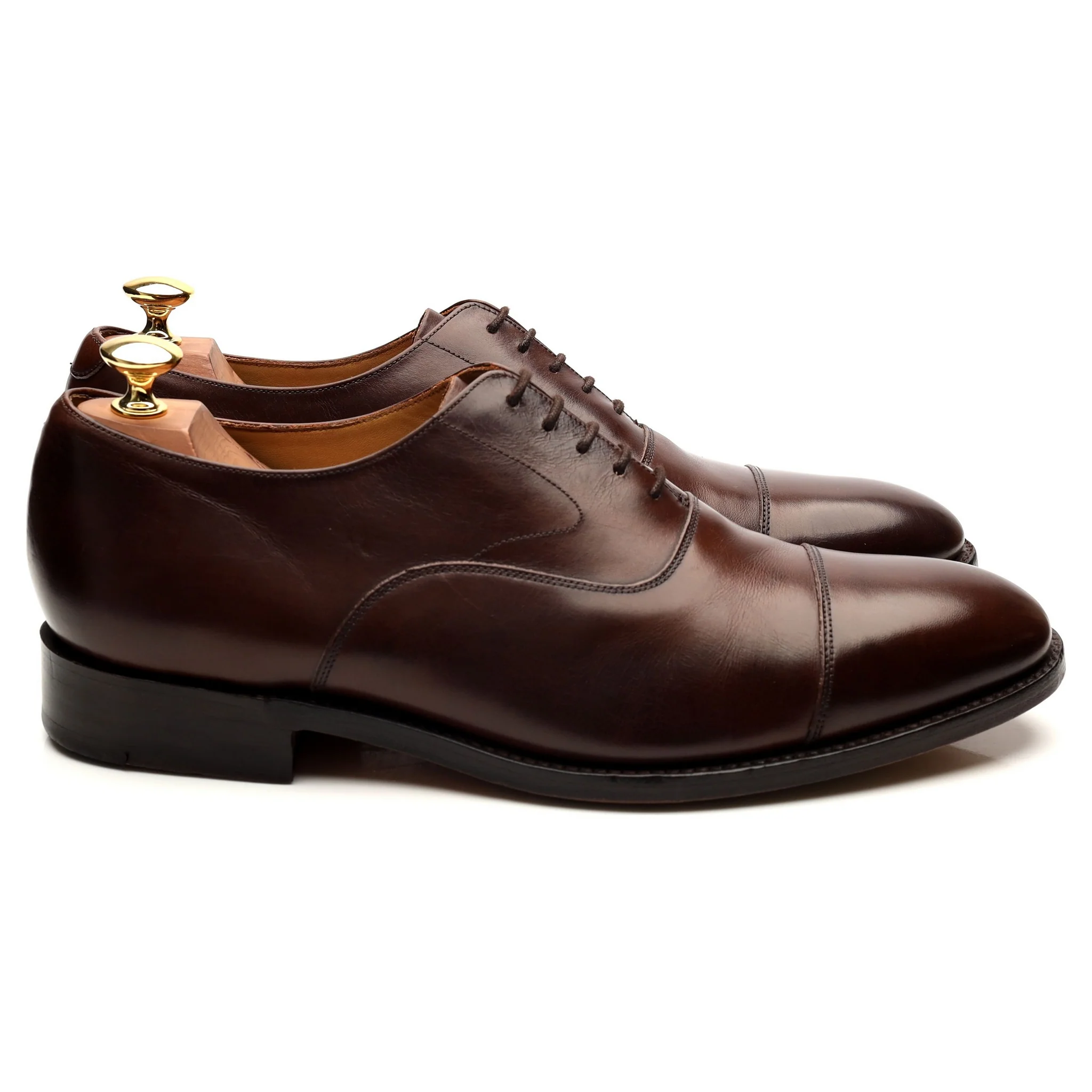 'Malvern' Dark Brown Leather Oxford UK 9 G - Image 6