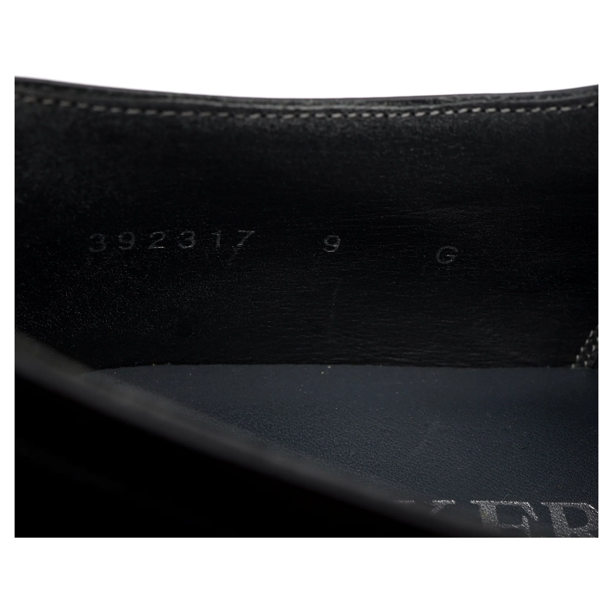 'Wickham' Black Leather Derby UK 9 G - Image 13