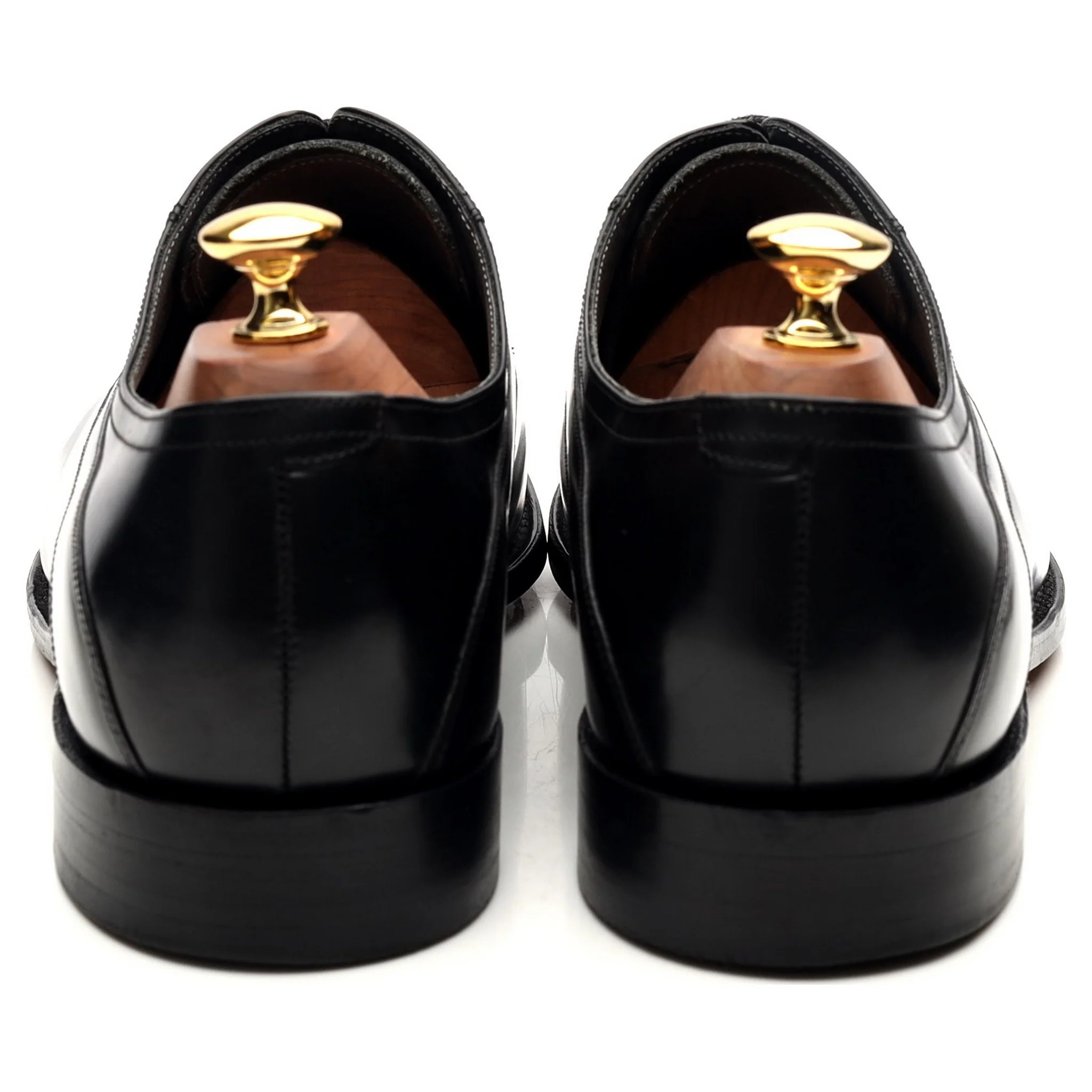 'Wickham' Black Leather Derby UK 9 G - Image 4
