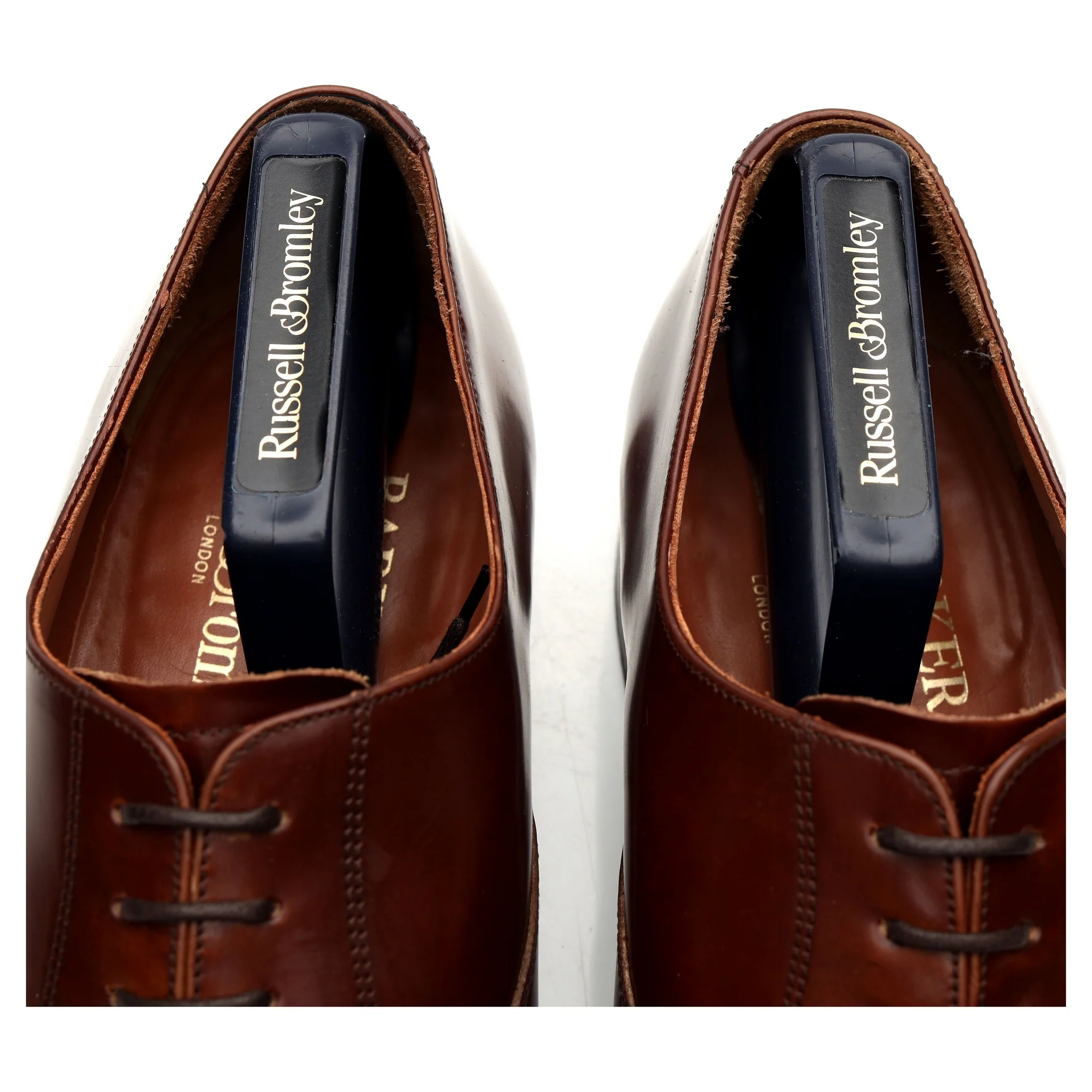 Russell & Bromley Brown Leather Oxford UK 9.5 G - Image 10
