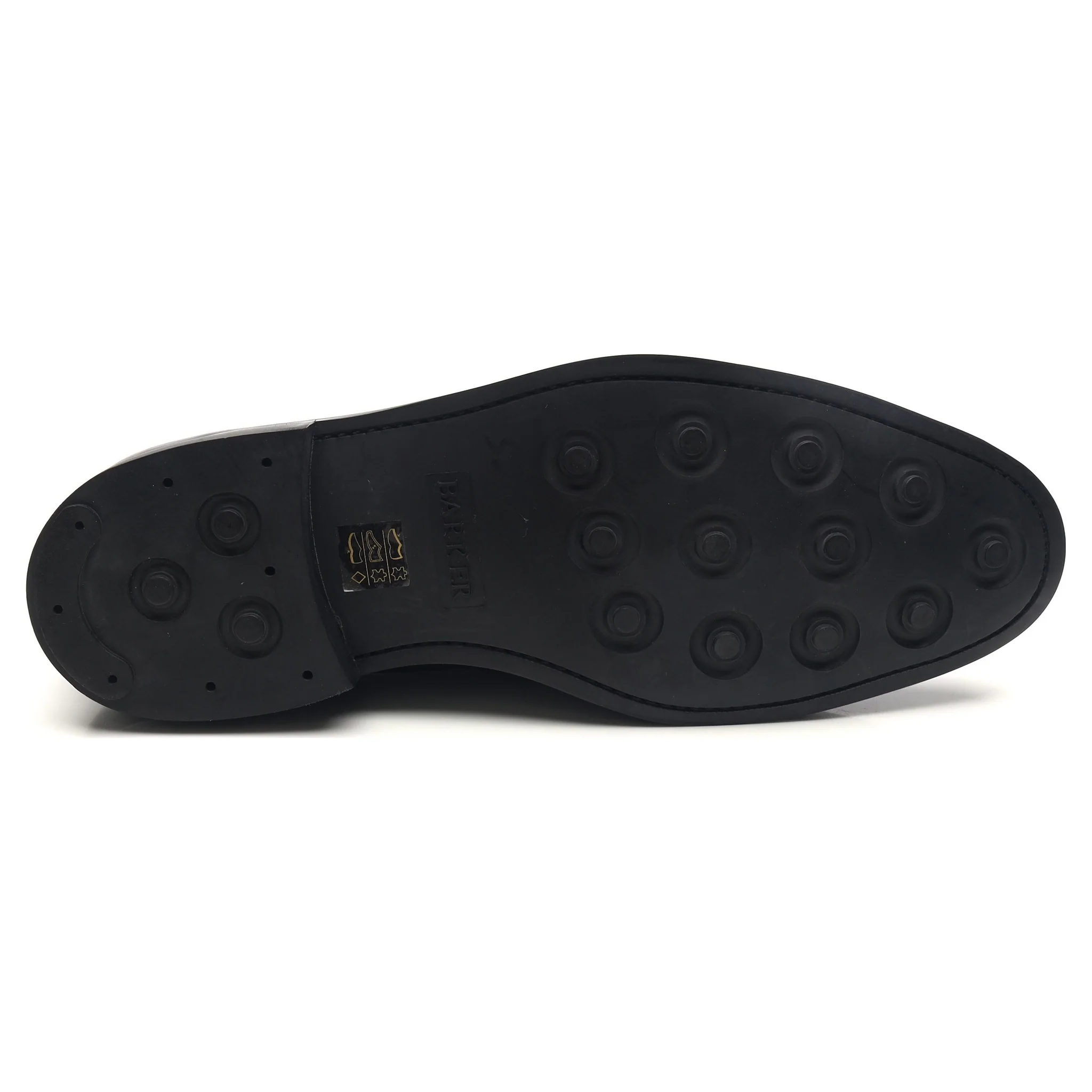 Black Leather Cap Toe Derby UK 10 G - Image 11