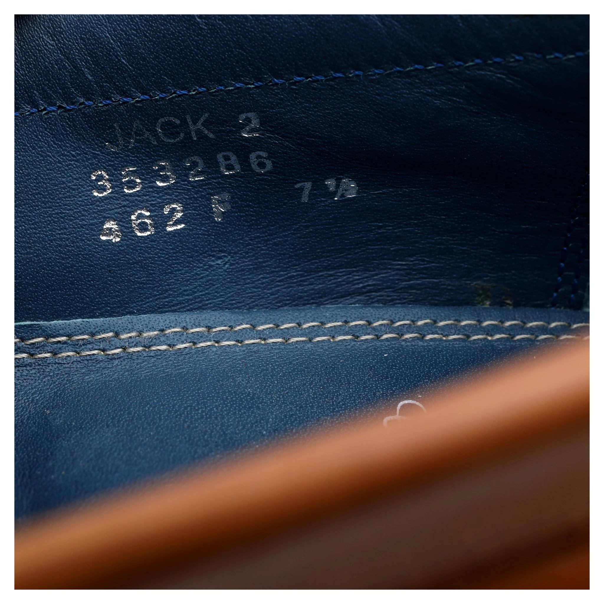 'Jack 2' Tan Brown Leather Loafers UK 7.5 F - Image 13