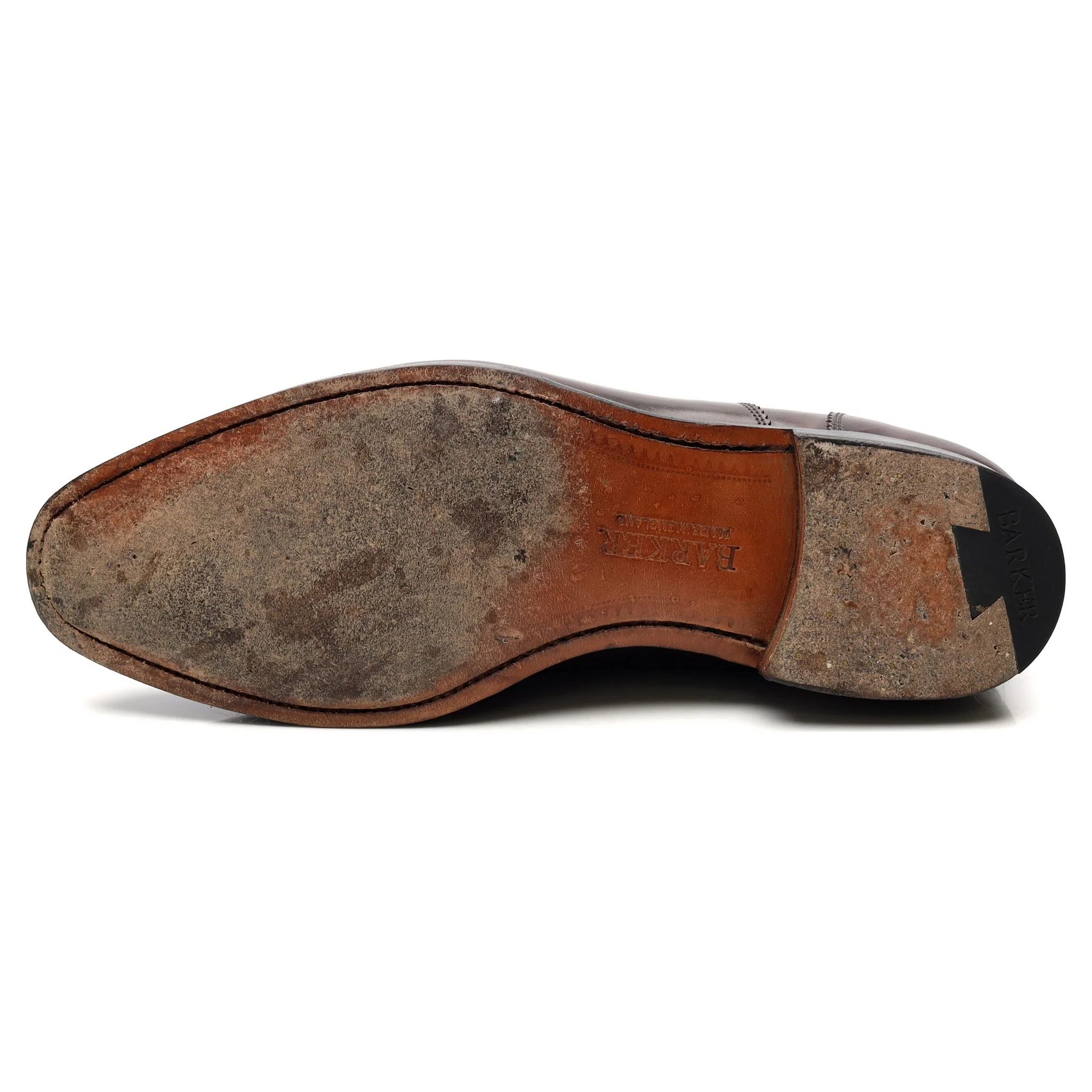 'Lincoln' Dark Brown Leather Oxford UK 8 FX - Image 10