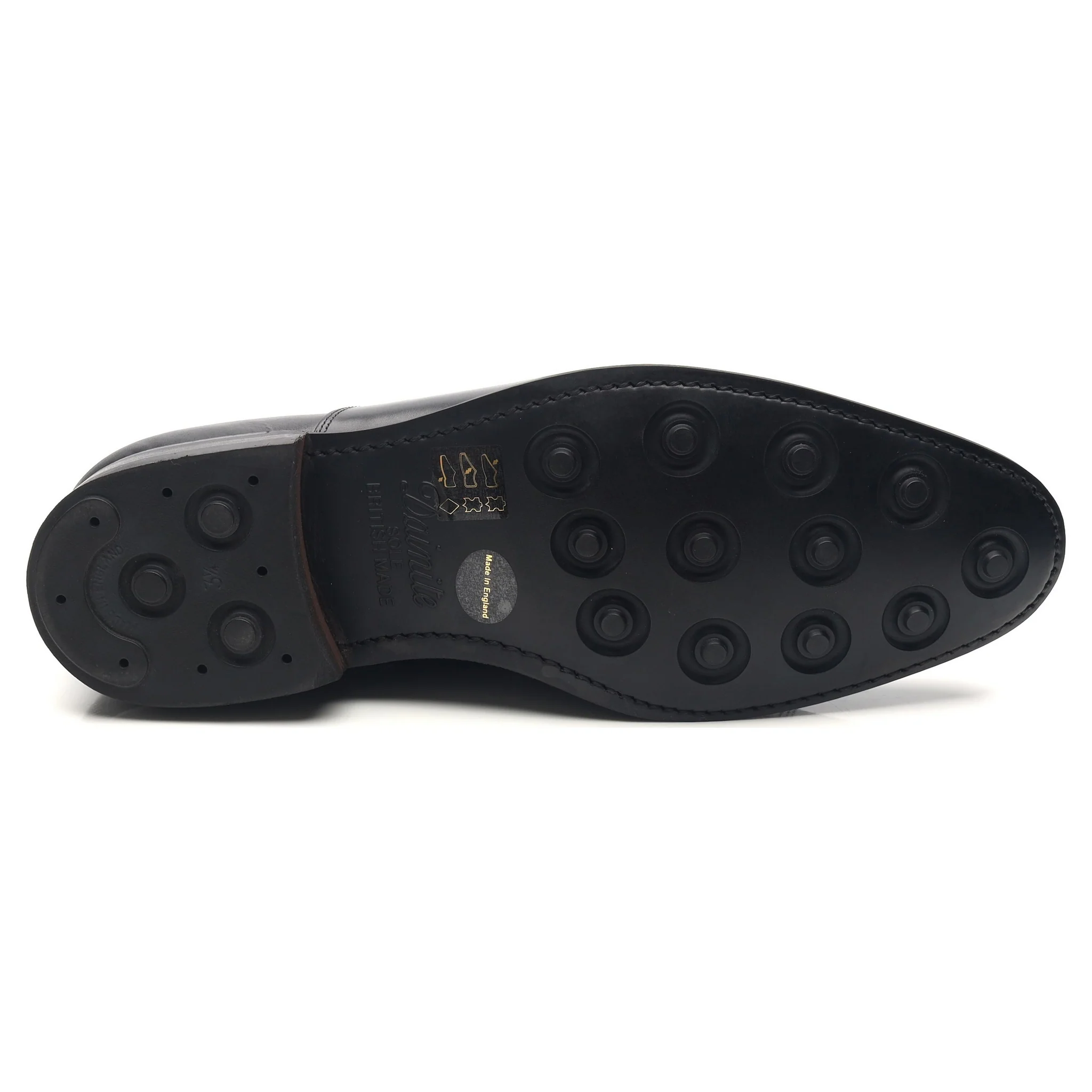 'Malvern' Black Leather Oxford UK 10 F - Image 11