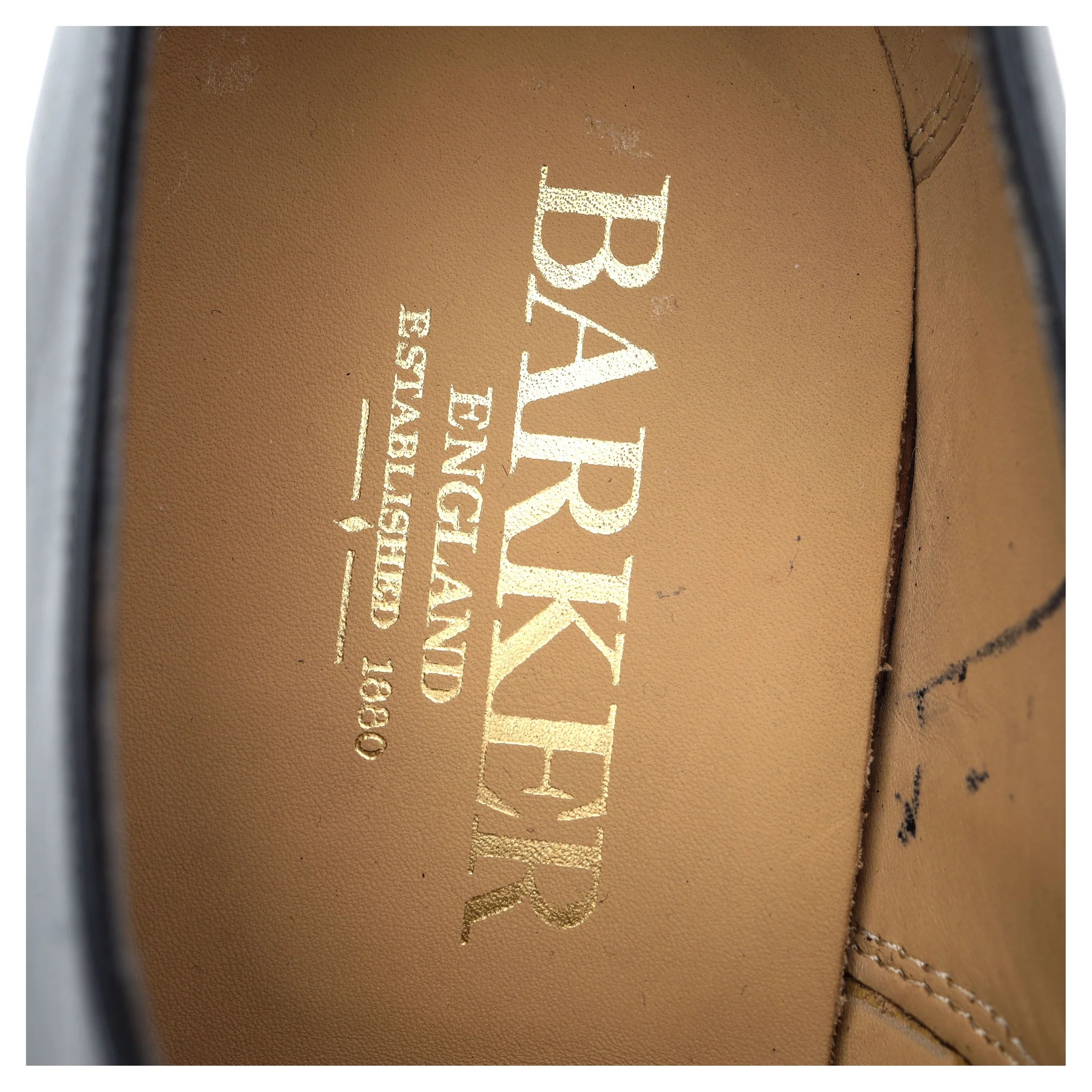'Malvern' Black Leather Oxford UK 10 F - Image 12