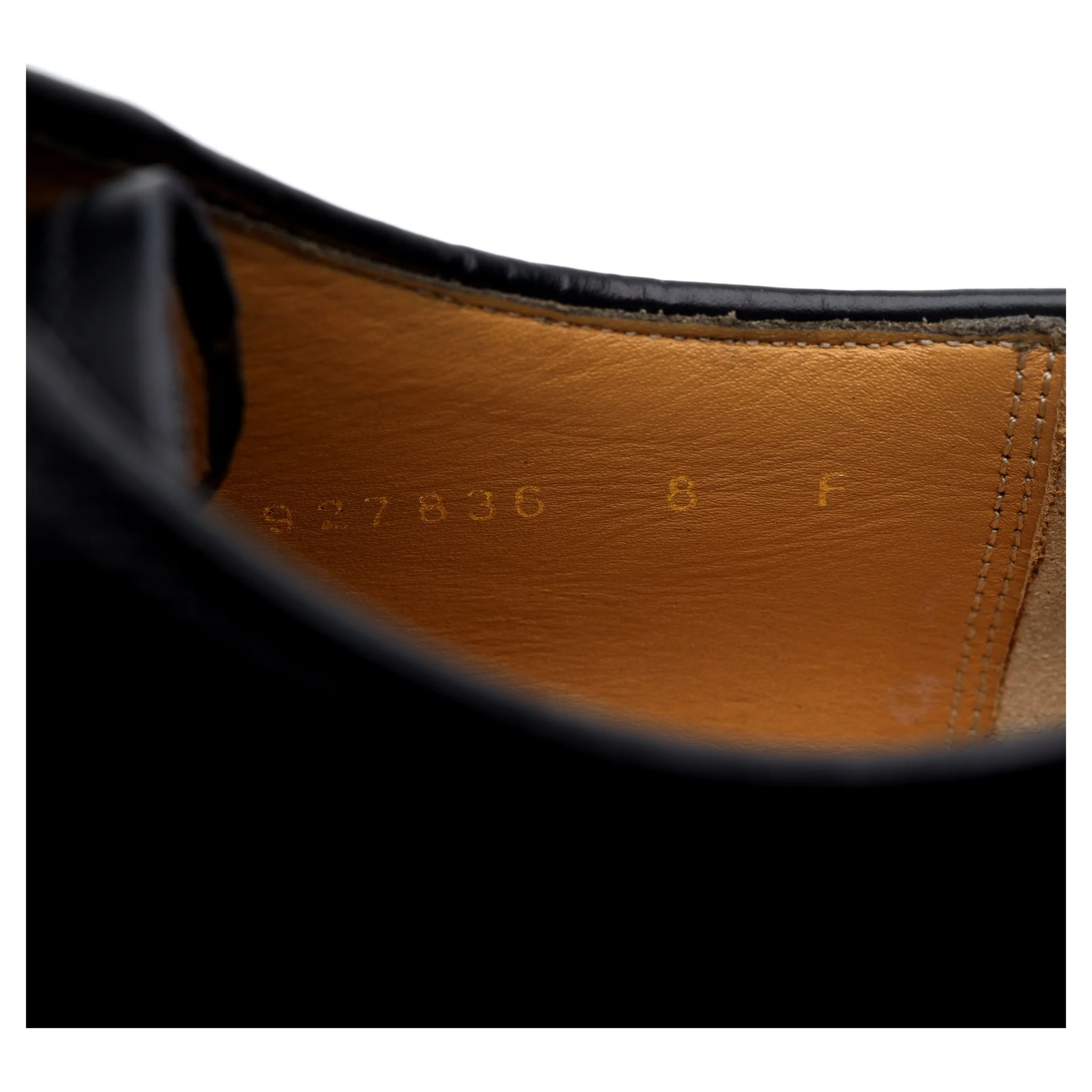 'Nairn' Black Leather Derby UK 8 F - Image 13