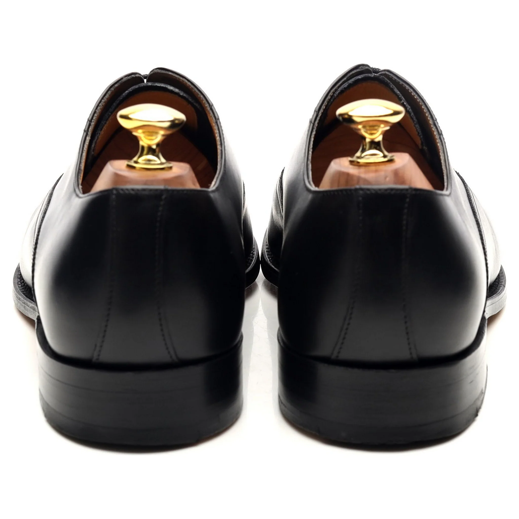 'Nevis' Black Leather Oxford UK 8 G - Image 4