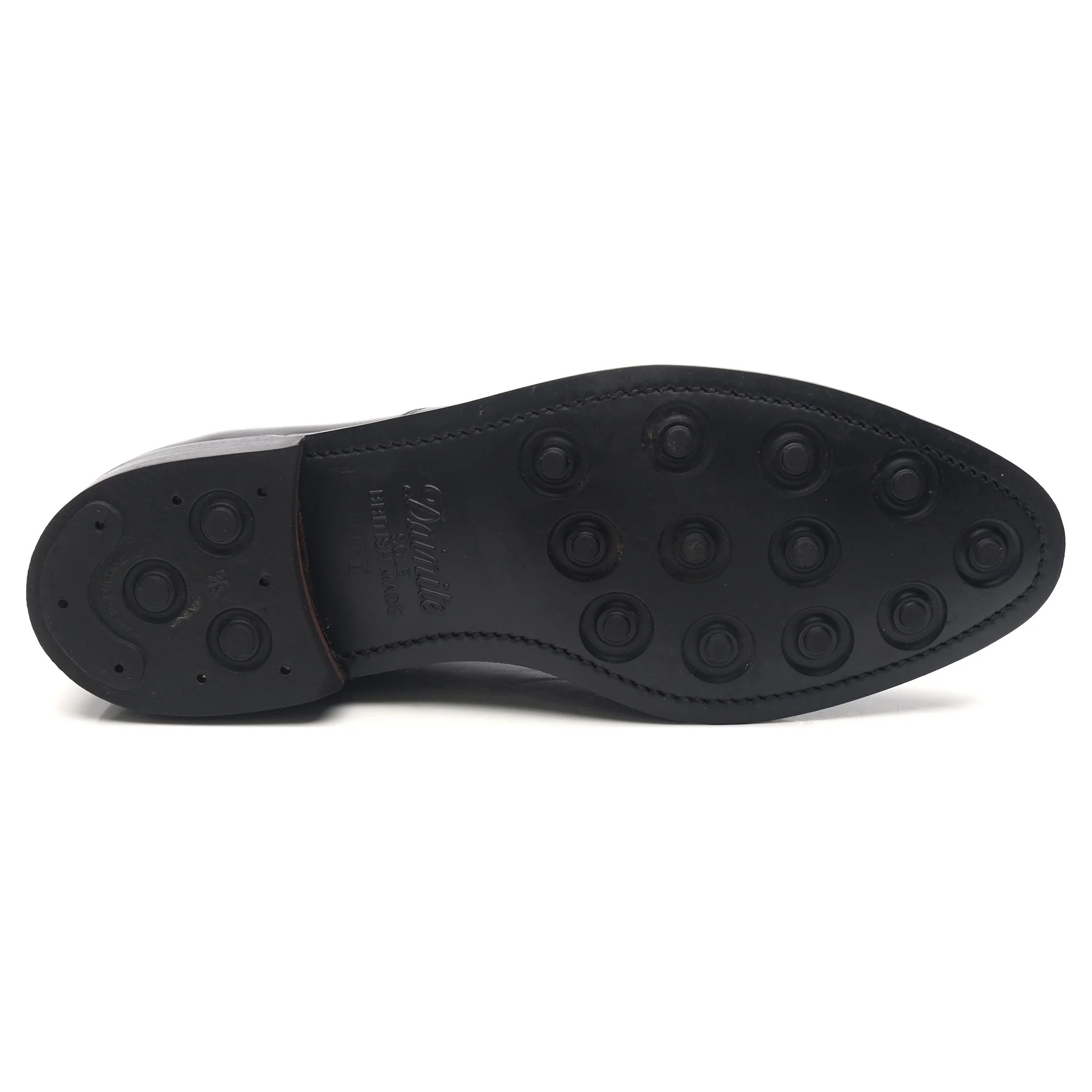 Black Leather Oxford UK 10 E - Image 11