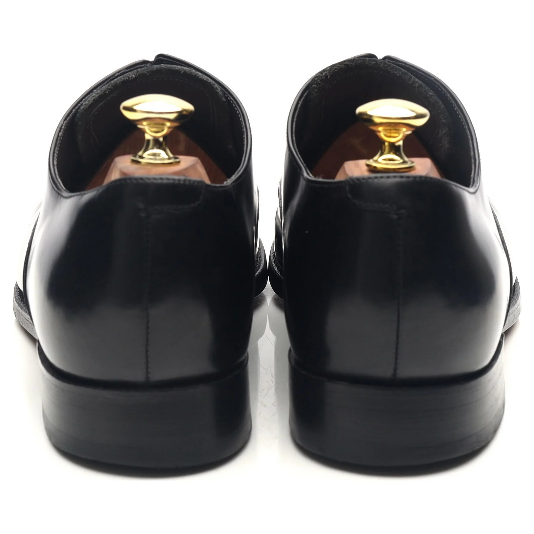 'Winsford' Black Leather Oxford UK 7.5 G - Image 4