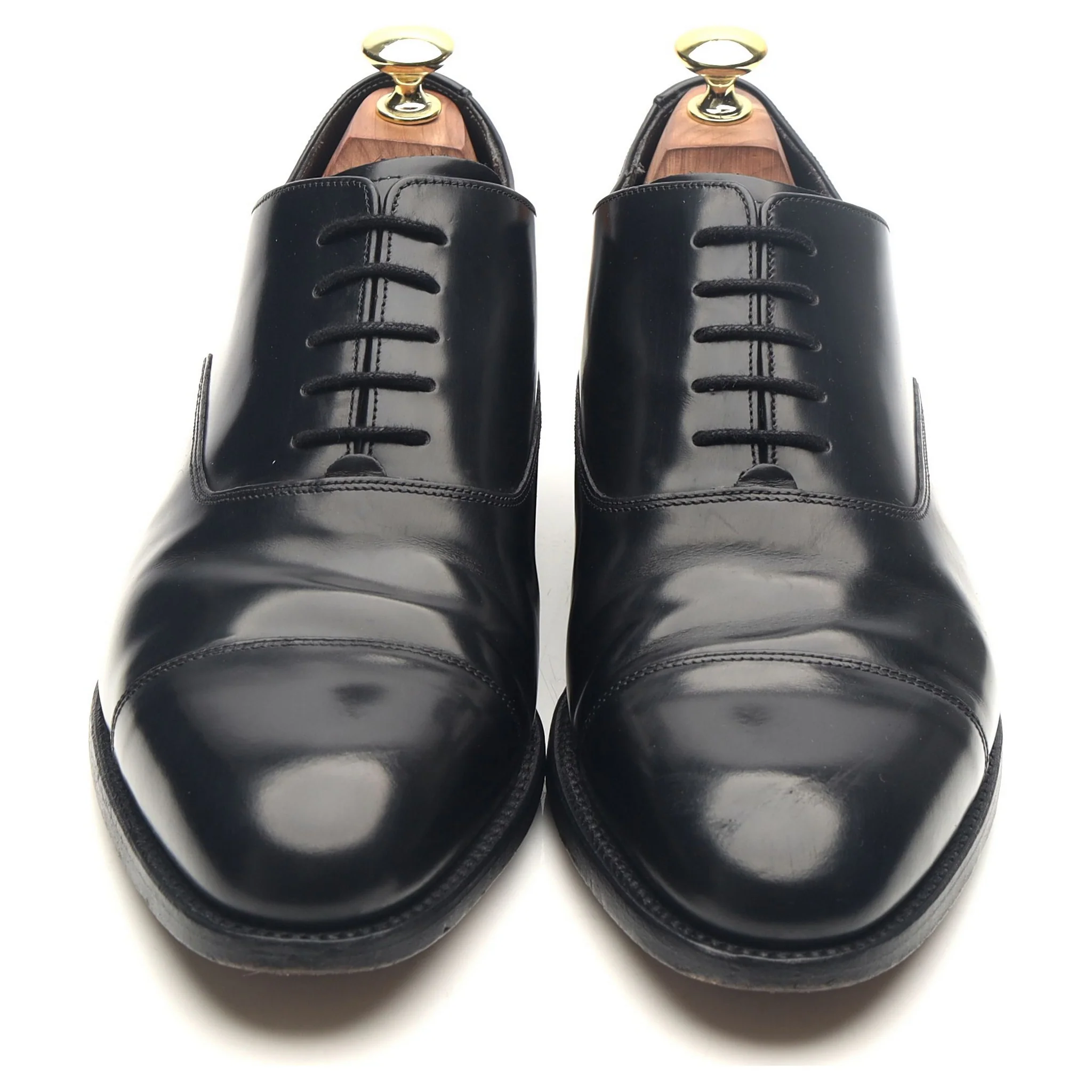 'Winsford' Black Leather Oxford UK 7.5 G - Image 9