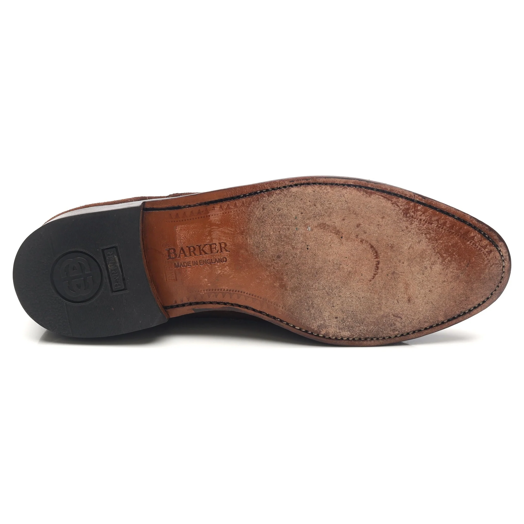 Brown Suede Oxford Semi Brogues UK 8.5 G - Image 11