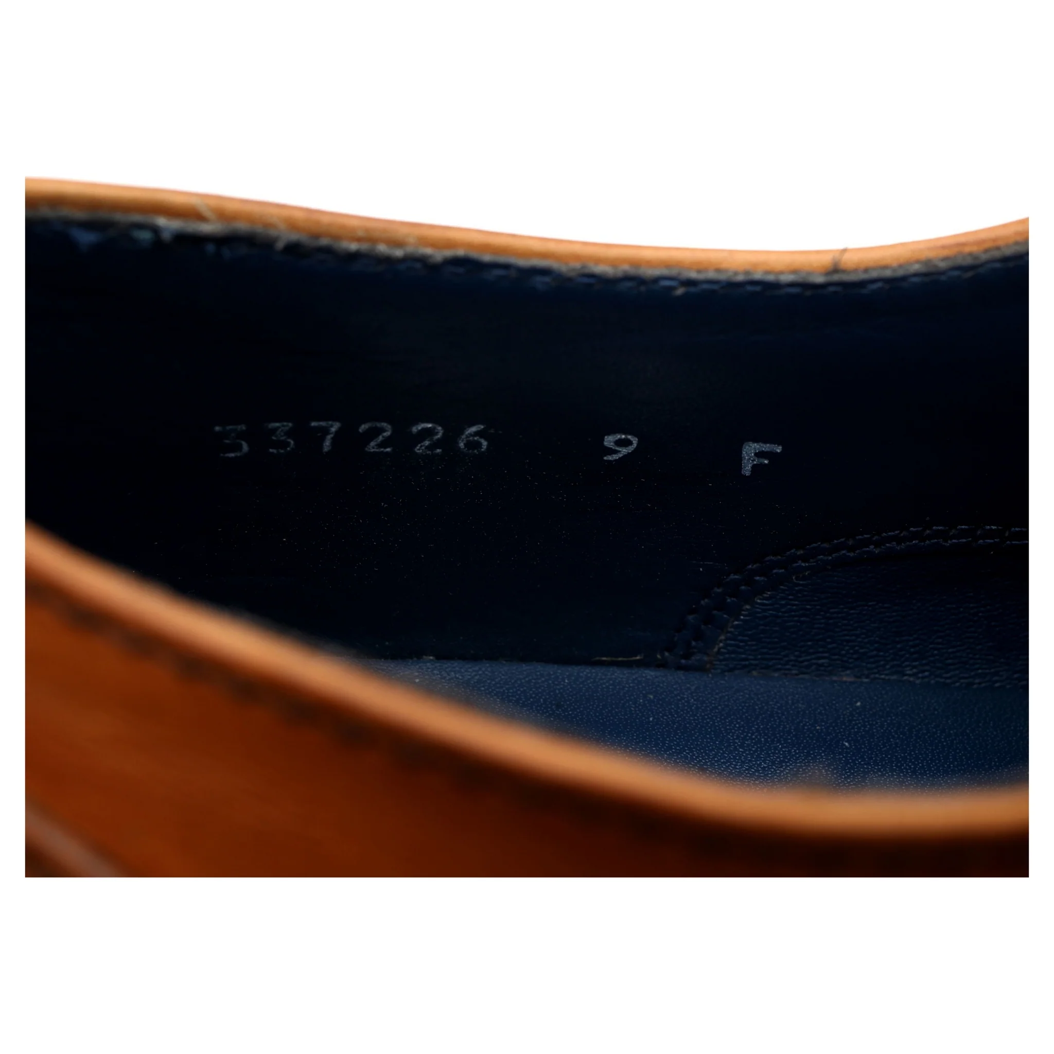 'Grant' Tan Brown Leather Brogues UK 9 F - Image 13