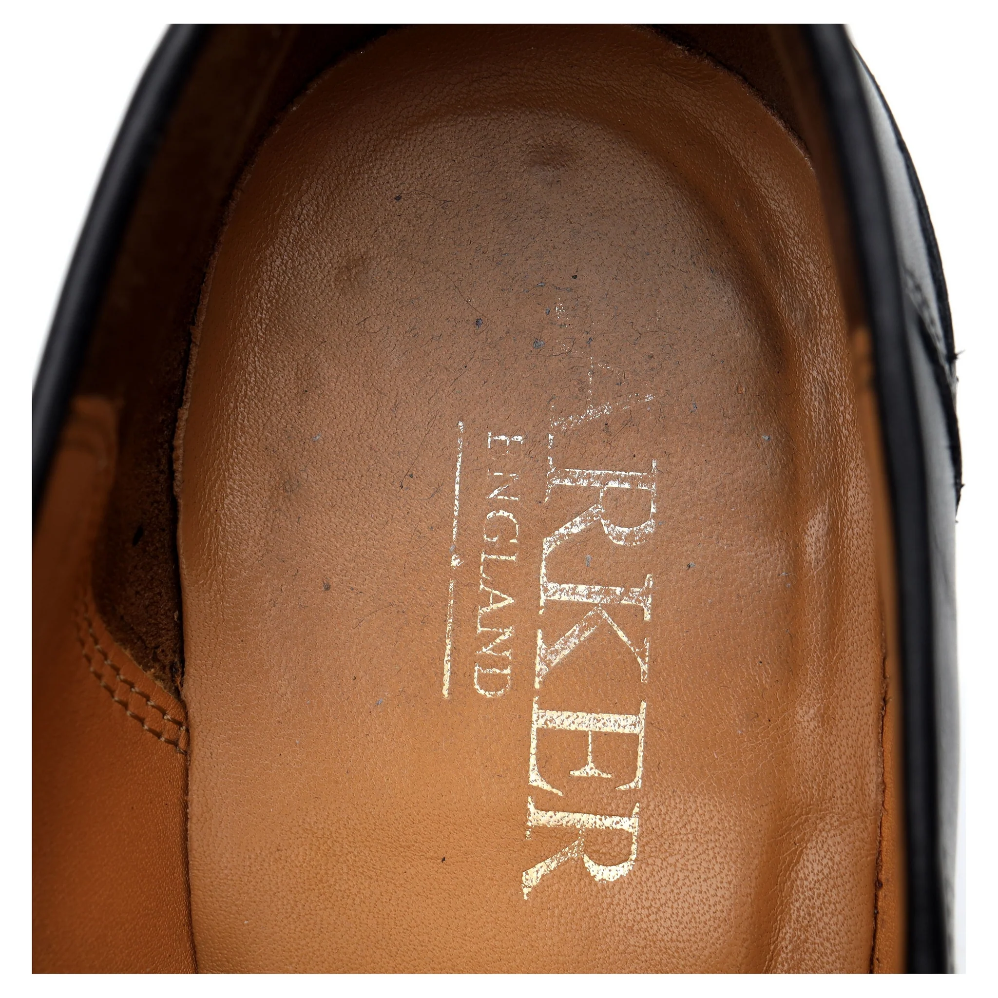 'Barton' Black Leather Loafers UK 8 G - Image 12