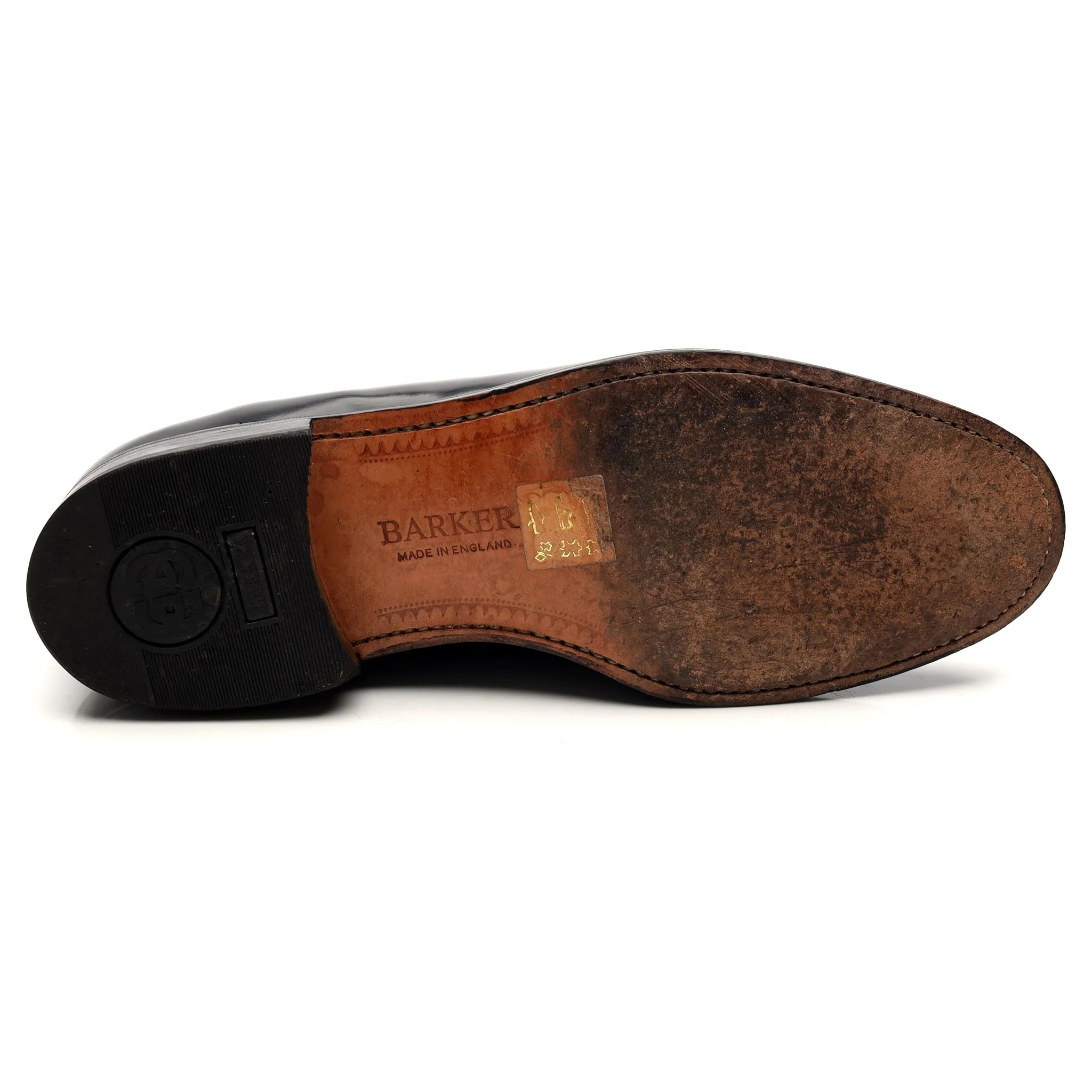 'Selwyn' Black Leather Derby UK 8 F - Image 11