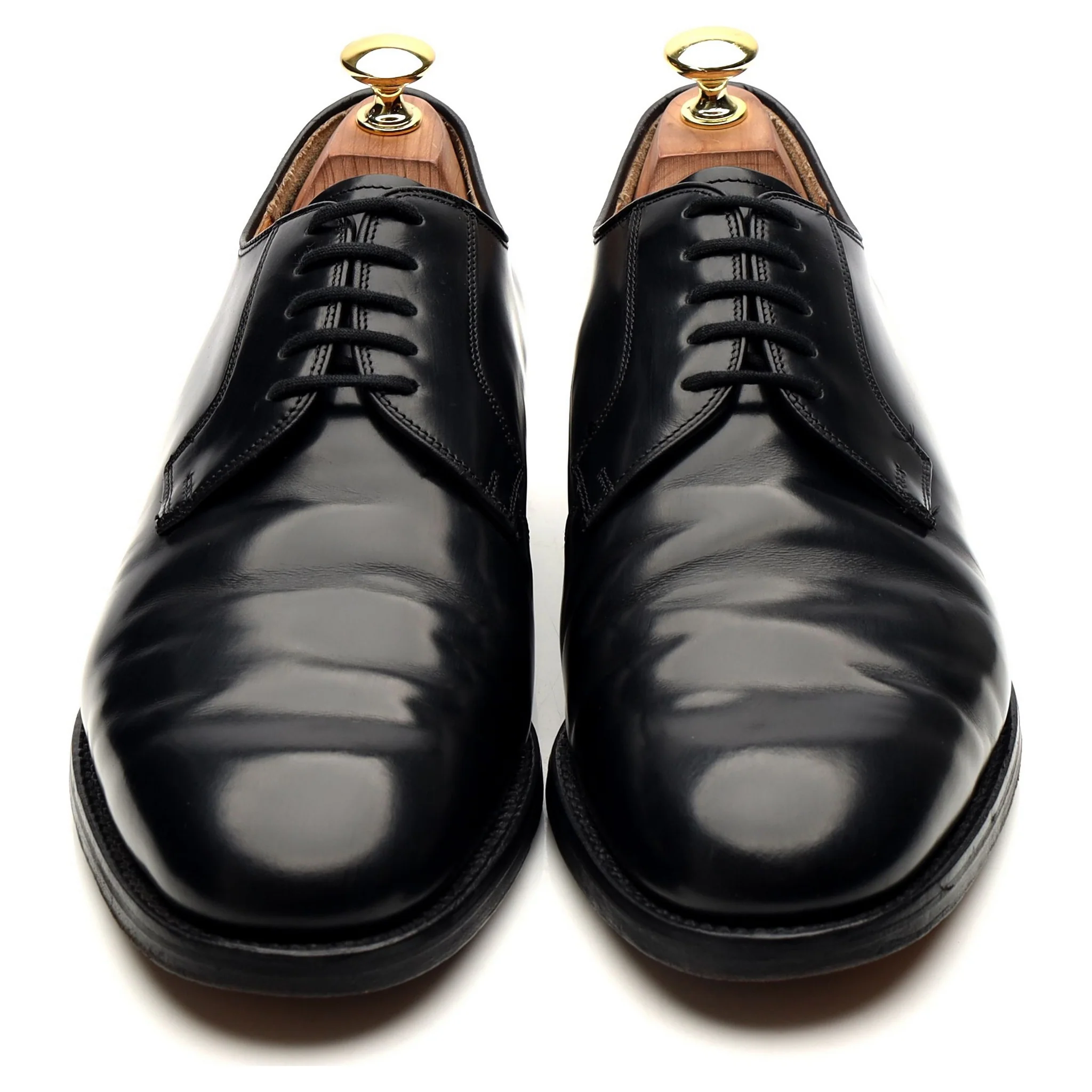 'Selwyn' Black Leather Derby UK 8 F - Image 9
