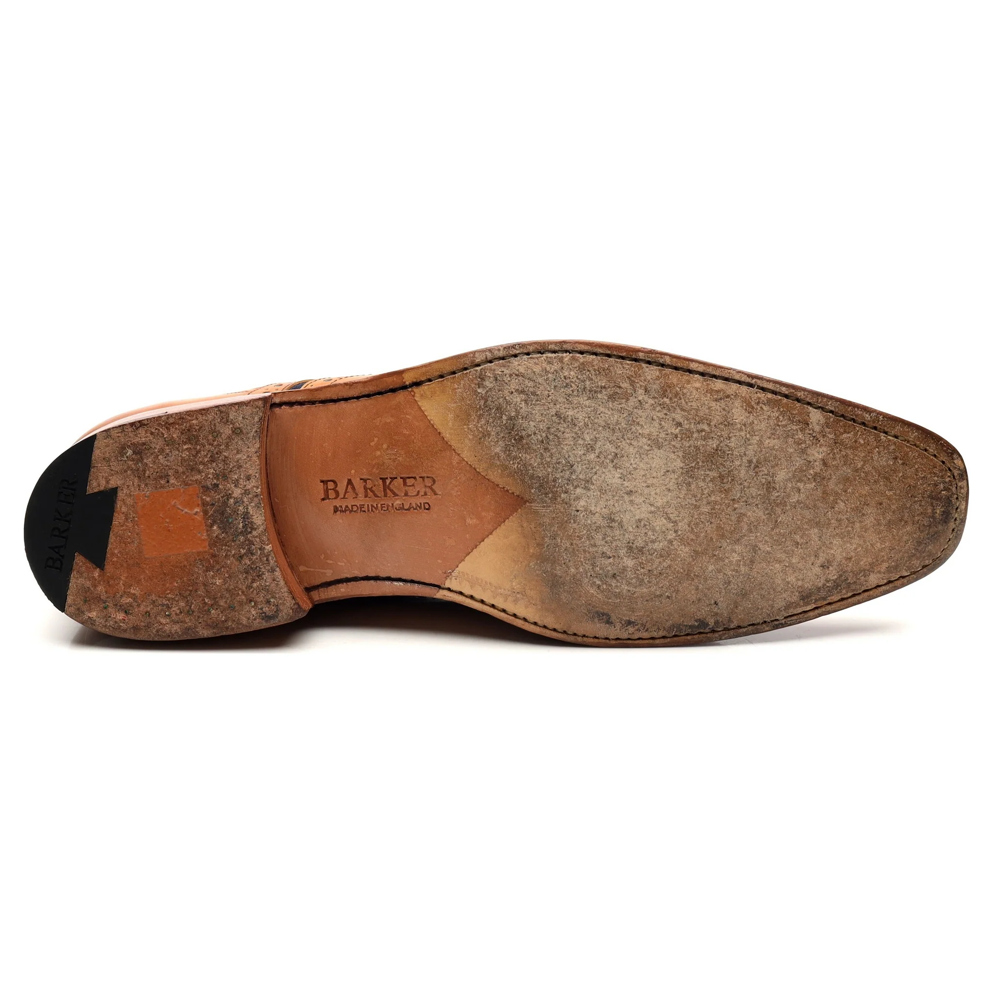 'McClean' Tan Brown Leather Brogues UK 9 F - Image 11