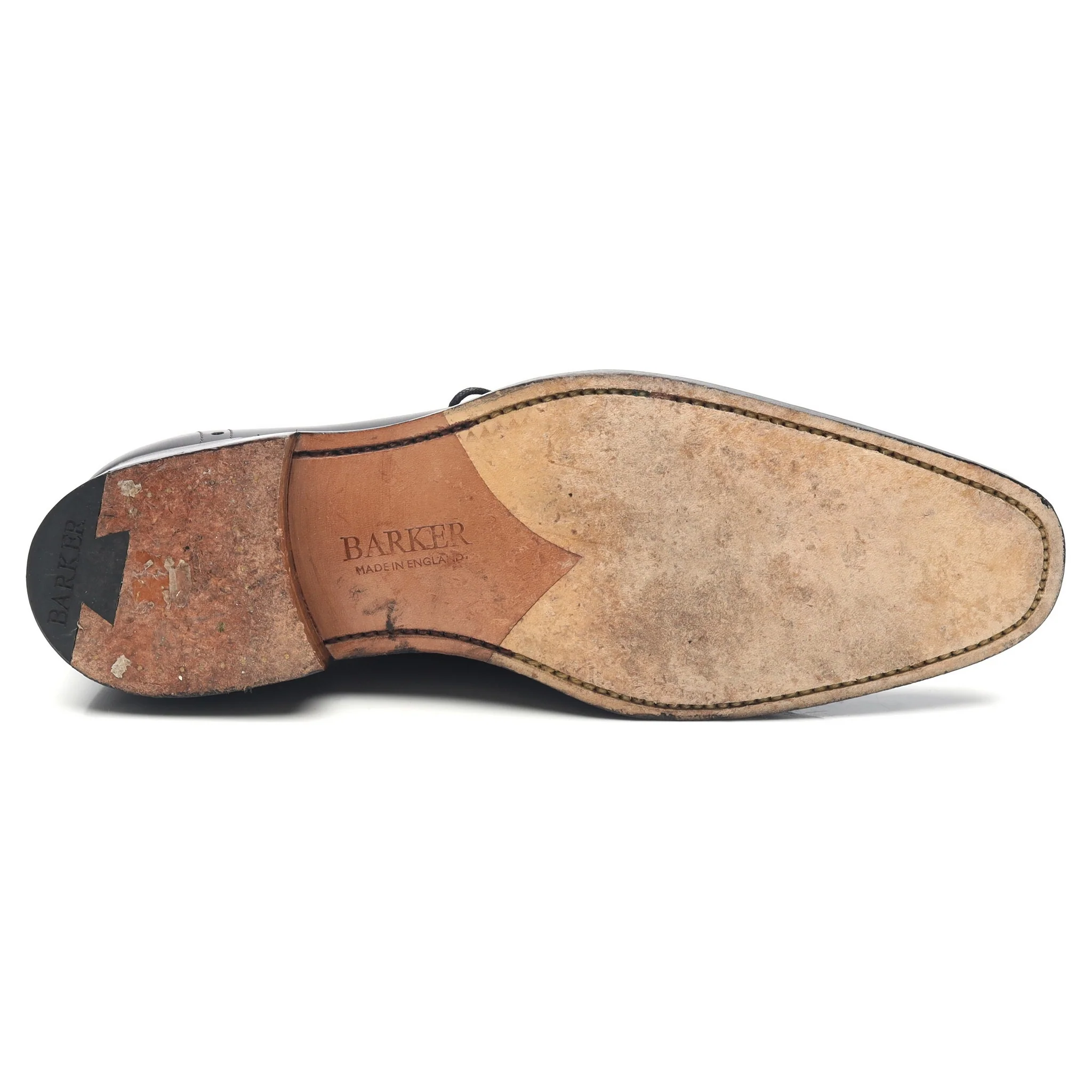 'Woody' Black Leather Derby UK 7.5 F - Image 11