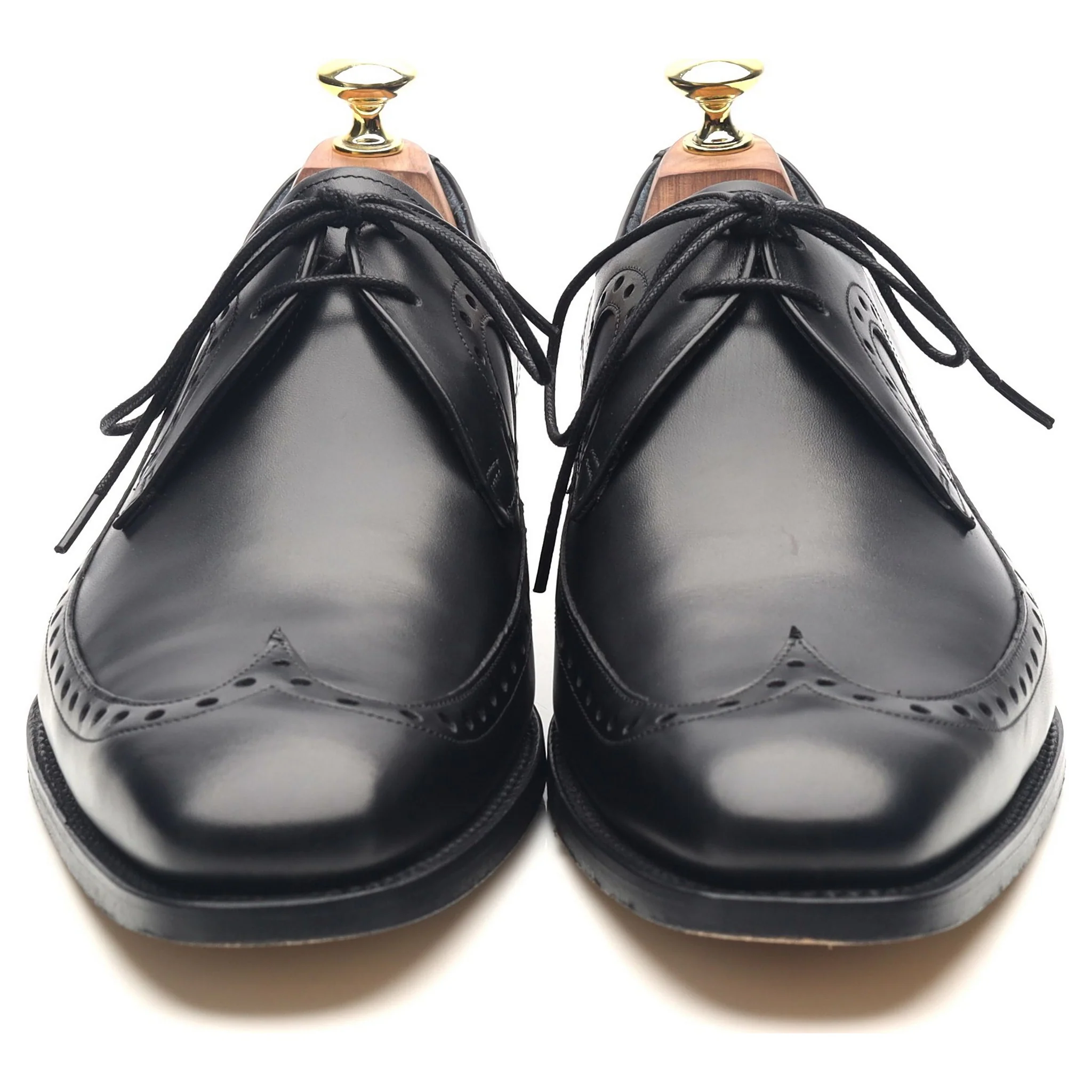 'Woody' Black Leather Derby UK 7.5 F - Image 8