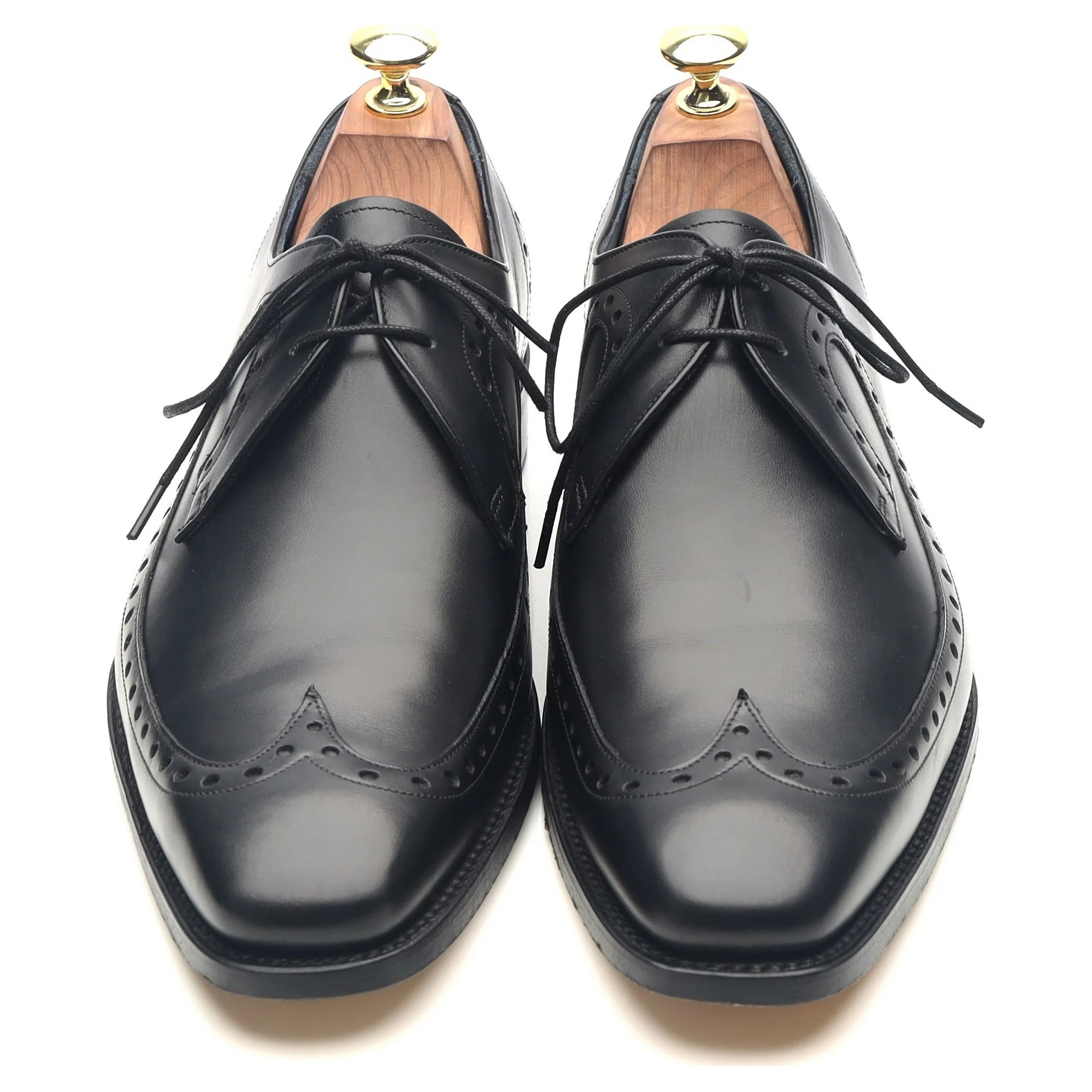 'Woody' Black Leather Derby UK 7.5 F - Image 9