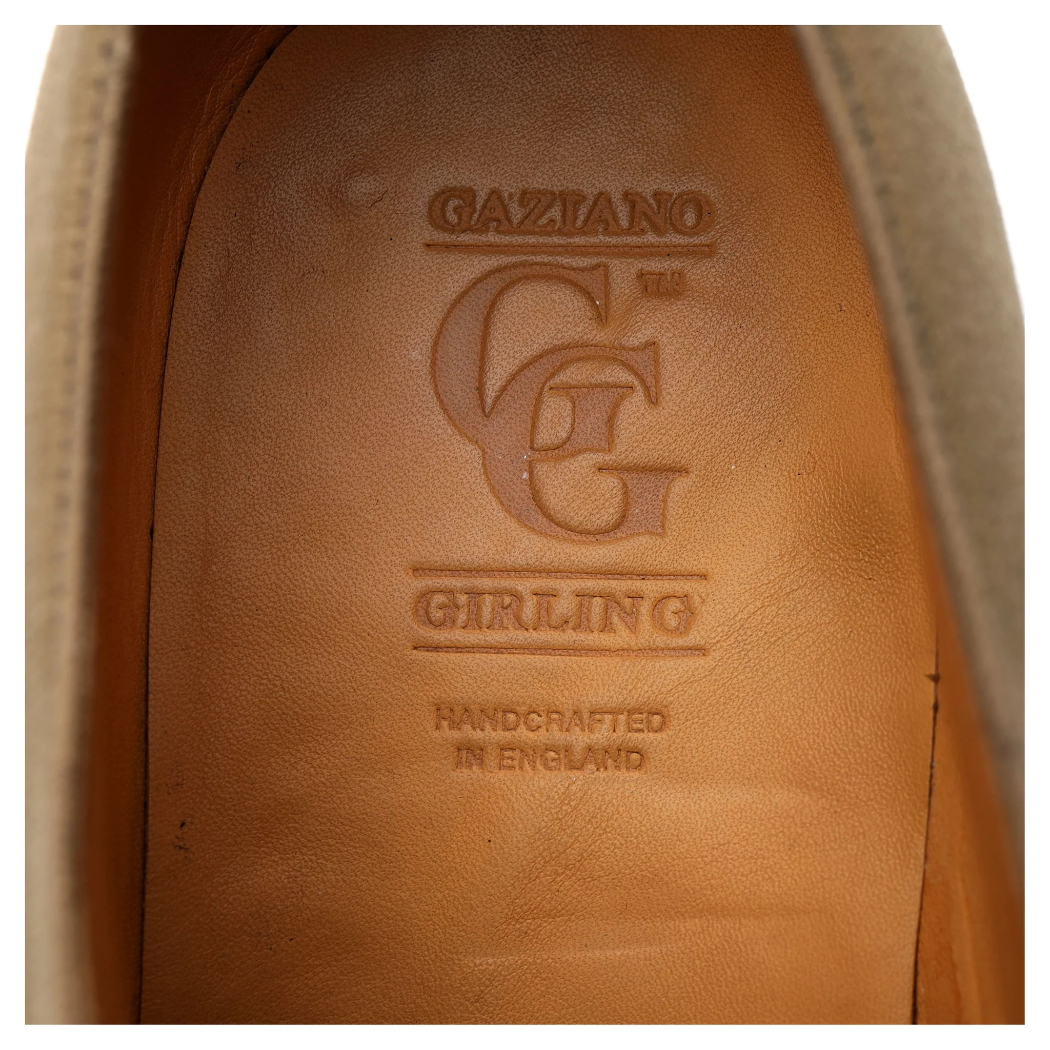 Bespoke Sand Brown Canvas Derby UK 6 / UK 6.5 E - Image 6