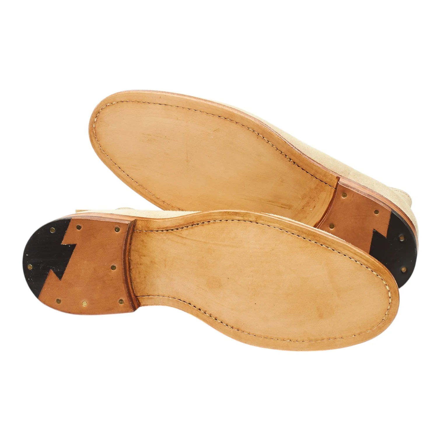 Beige Suede Chelsea Boots UK 6.5 - Image 5