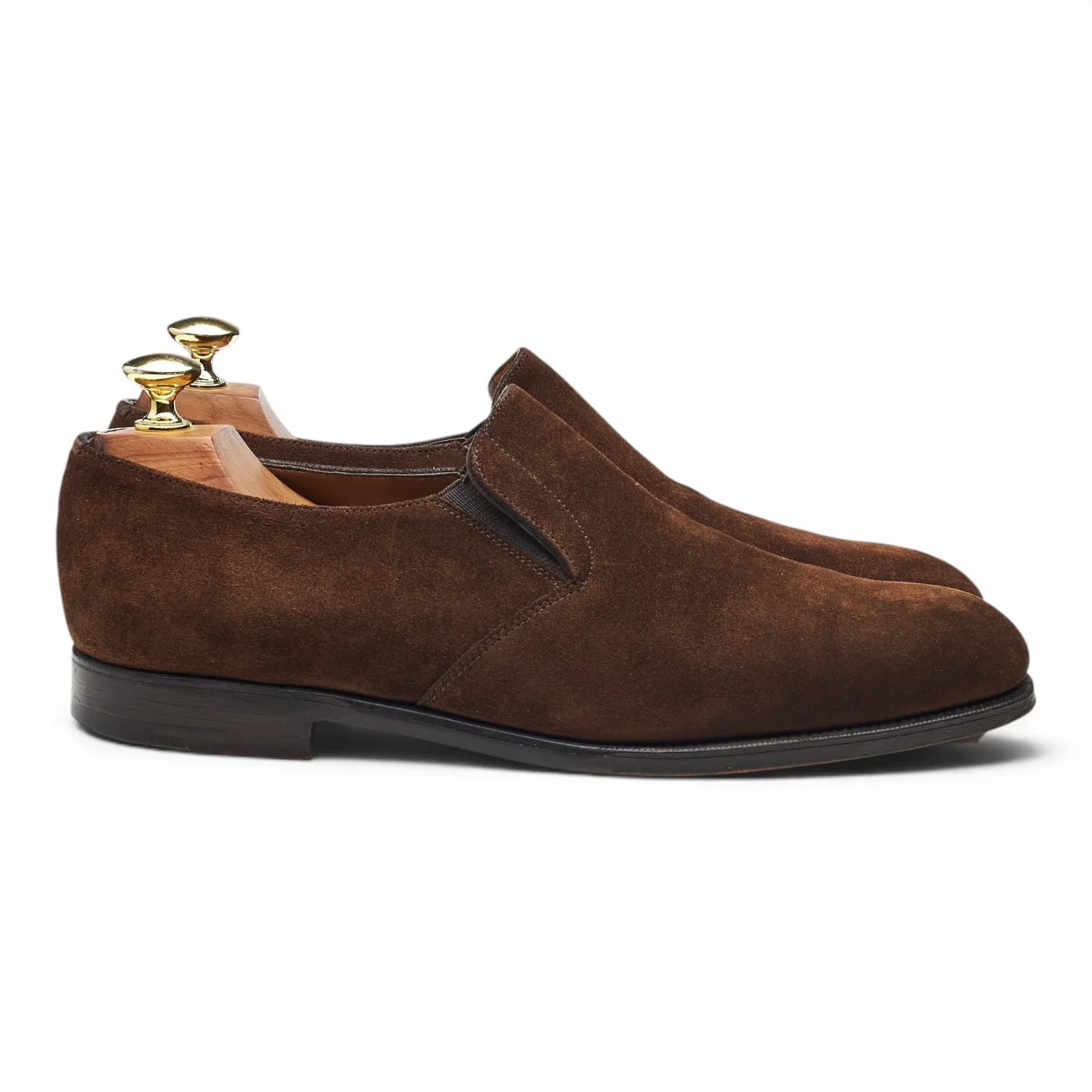Bel y Cia Dark Brown Suede Loafers UK 7 F