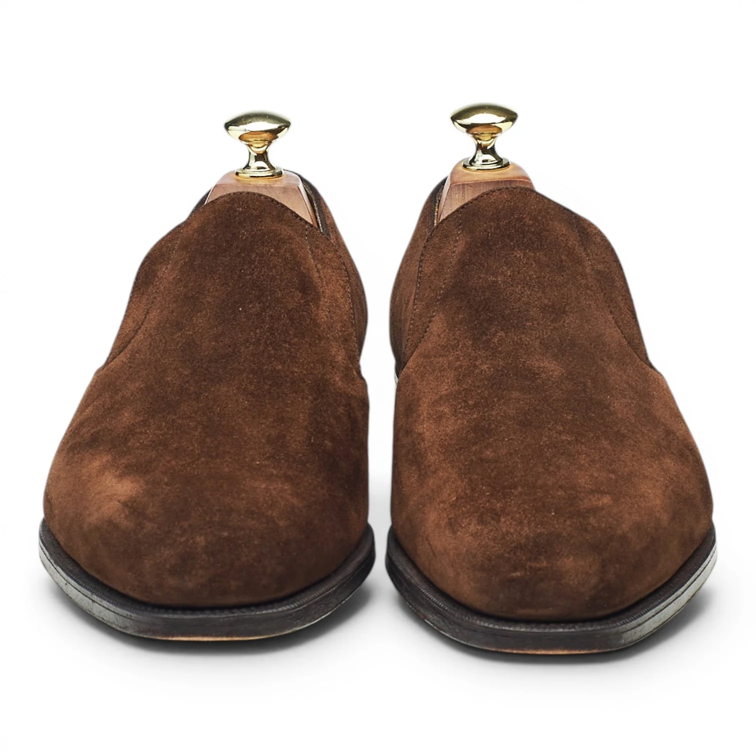 Bel y Cia Dark Brown Suede Loafers UK 7 F - Image 2