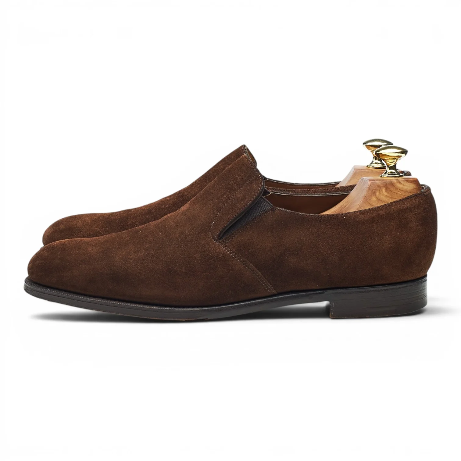 Bel y Cia Dark Brown Suede Loafers UK 7 F - Image 3