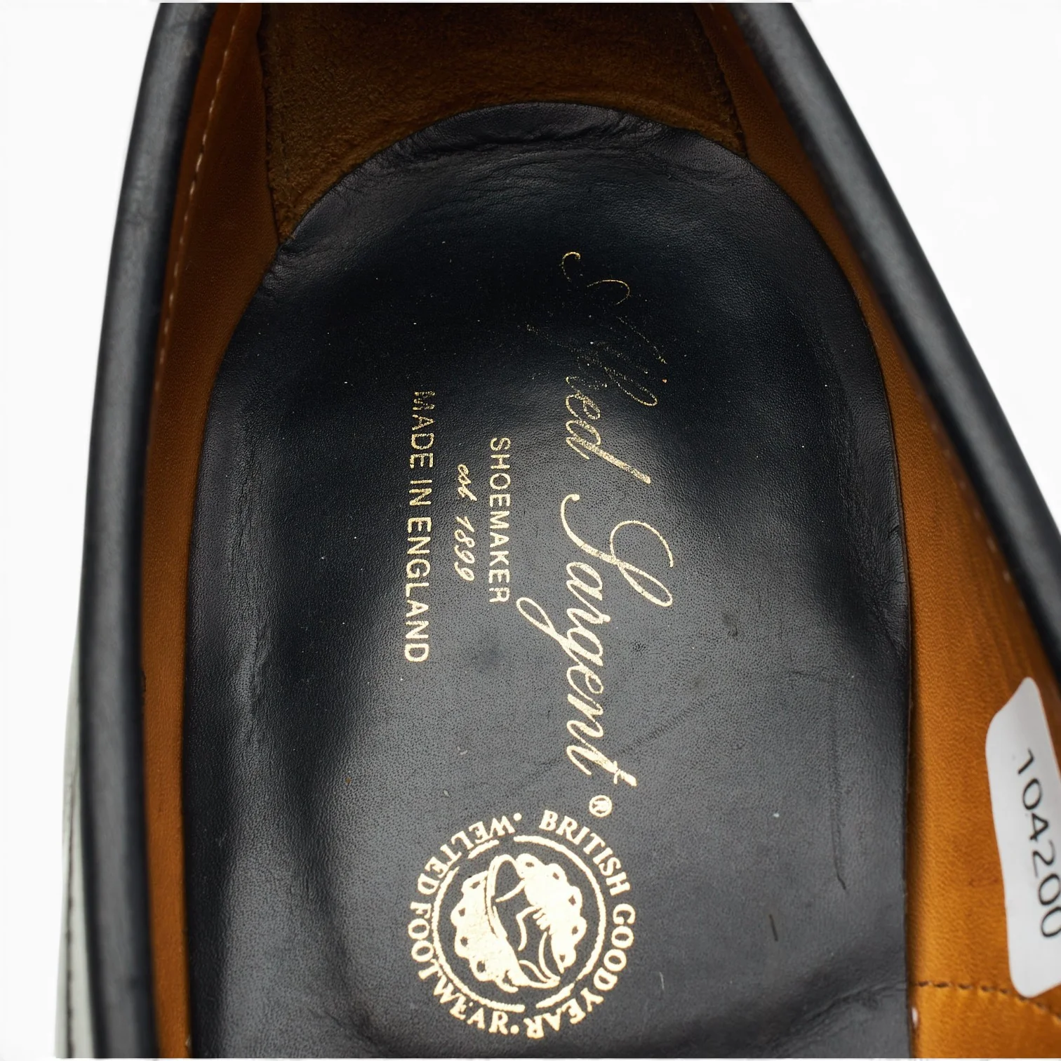 'Berkeley' Black Leather Loafers UK 8.5 EX - Image 6