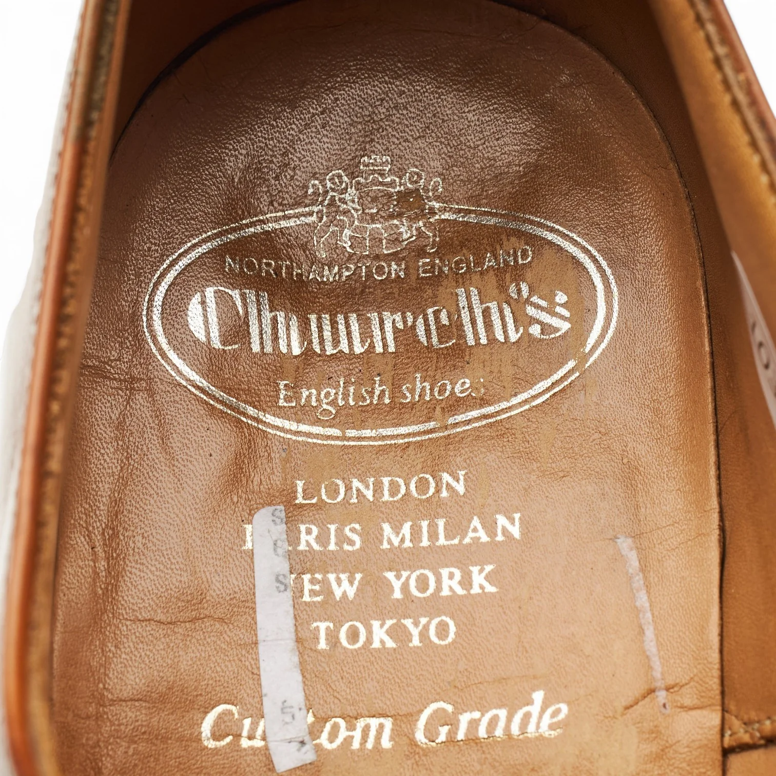 'Berlin' Tan Brown Leather Brogues UK 8 G - Image 6