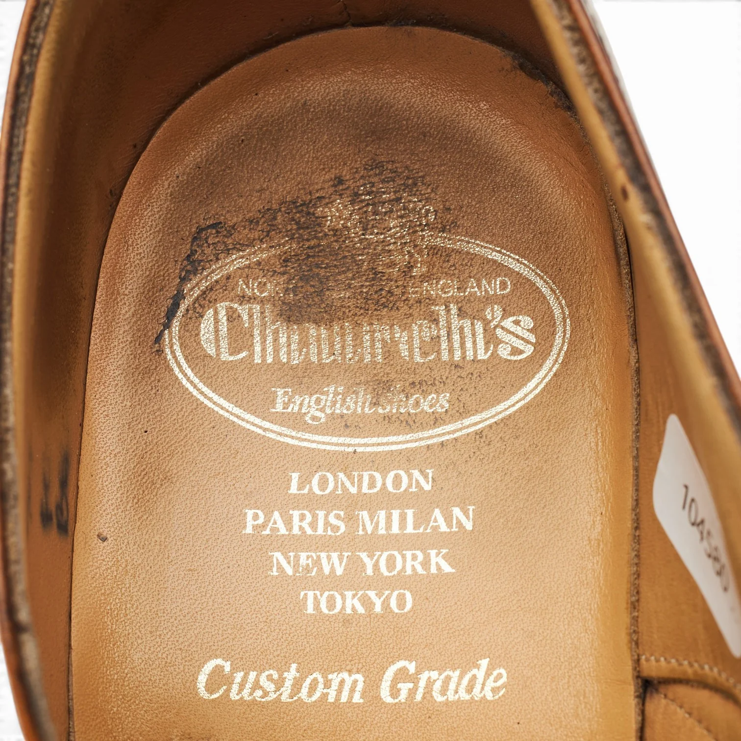 'Berlin' Tan Brown Leather Oxford Brogues UK 7 F - Image 6
