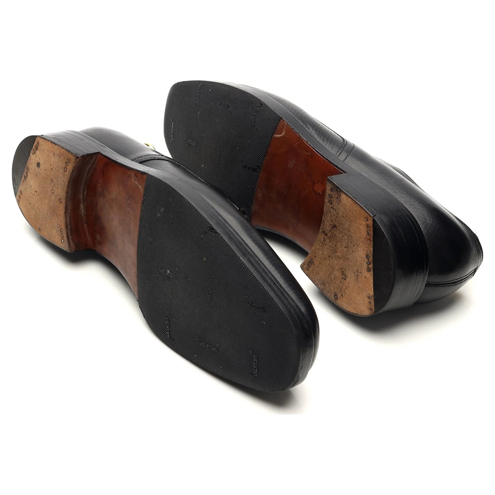 Bespoke Black Grain Leather Derby UK 6 / UK 6.5 E - Image 5