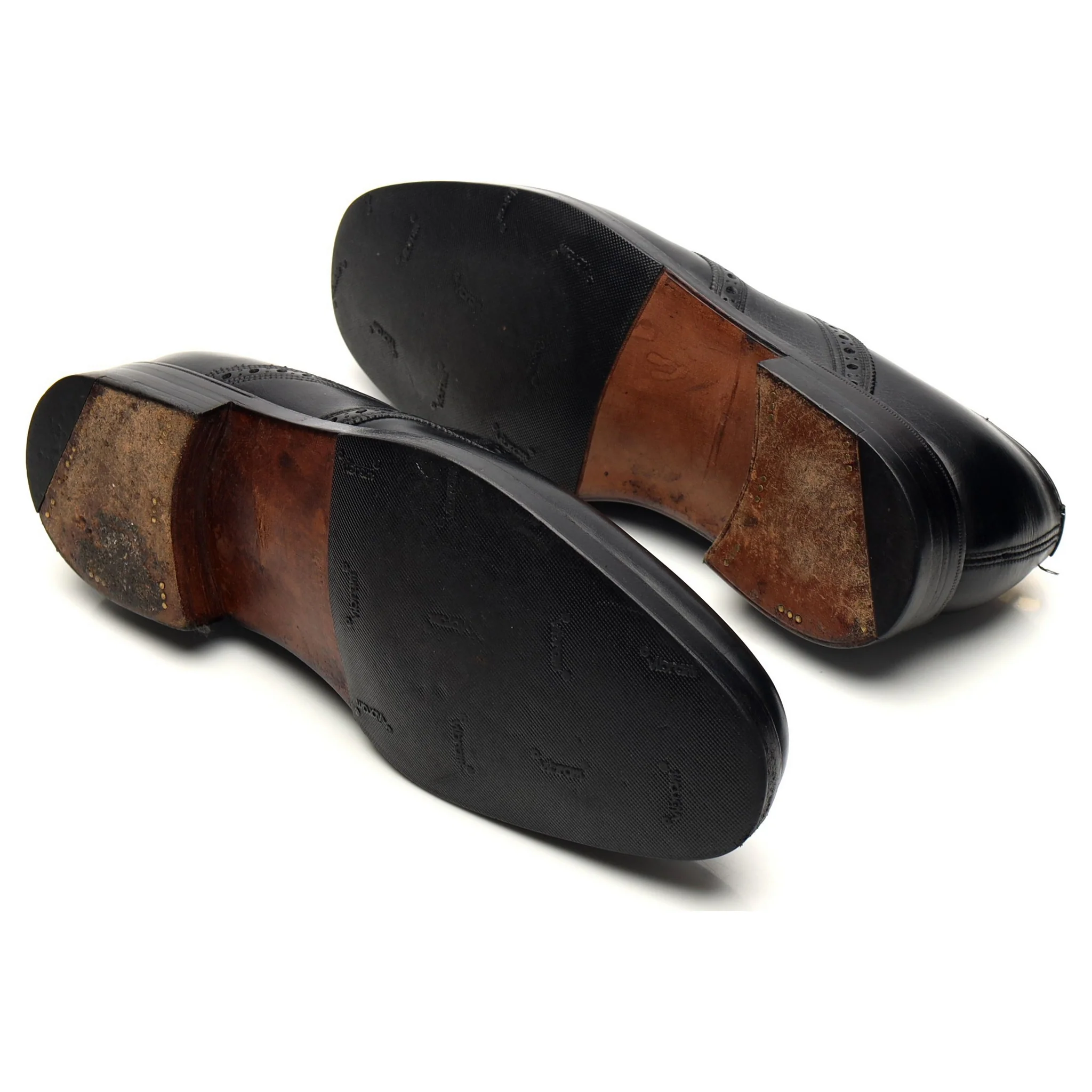 Bespoke Black Leather Saddle Oxford UK 6 / UK 6.5 E - Image 5