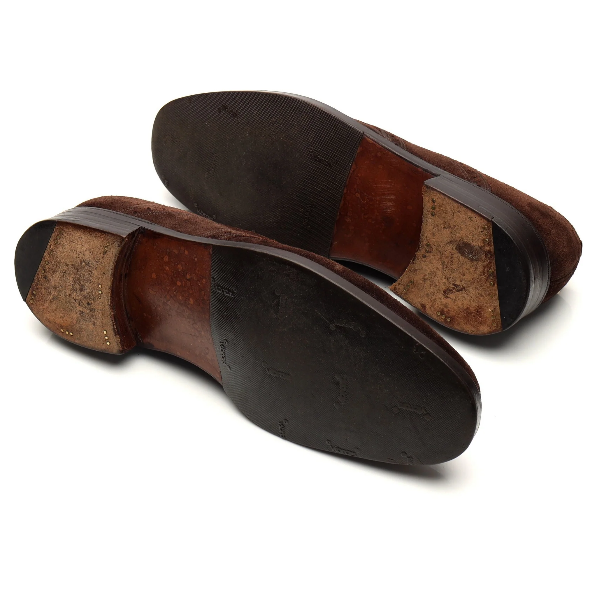 Bespoke Dark Brown Suede Saddle Oxfrod UK 6 / UK 6.5 E - Image 5