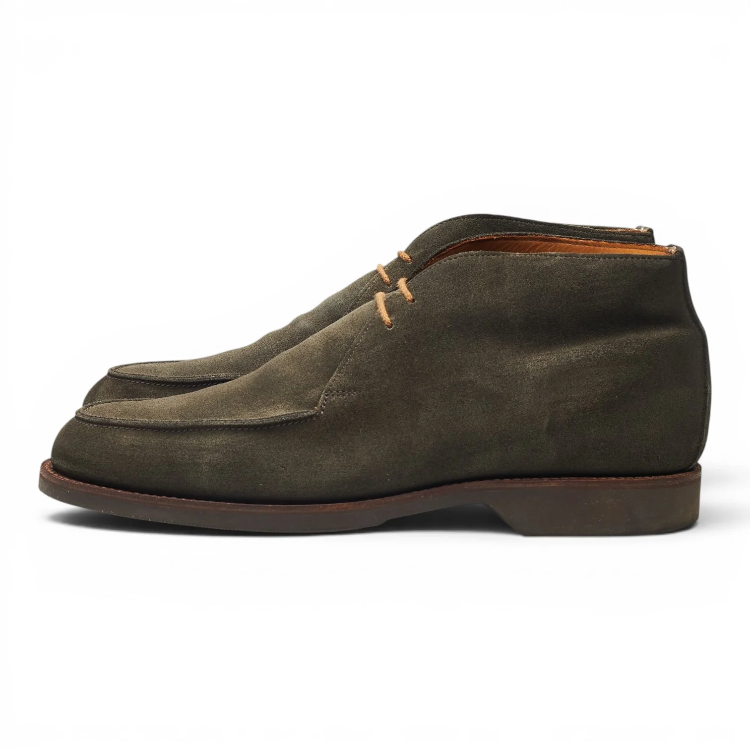 'Bibury' Earth Green Suede Chukka Boots UK 7.5 E - Image 3