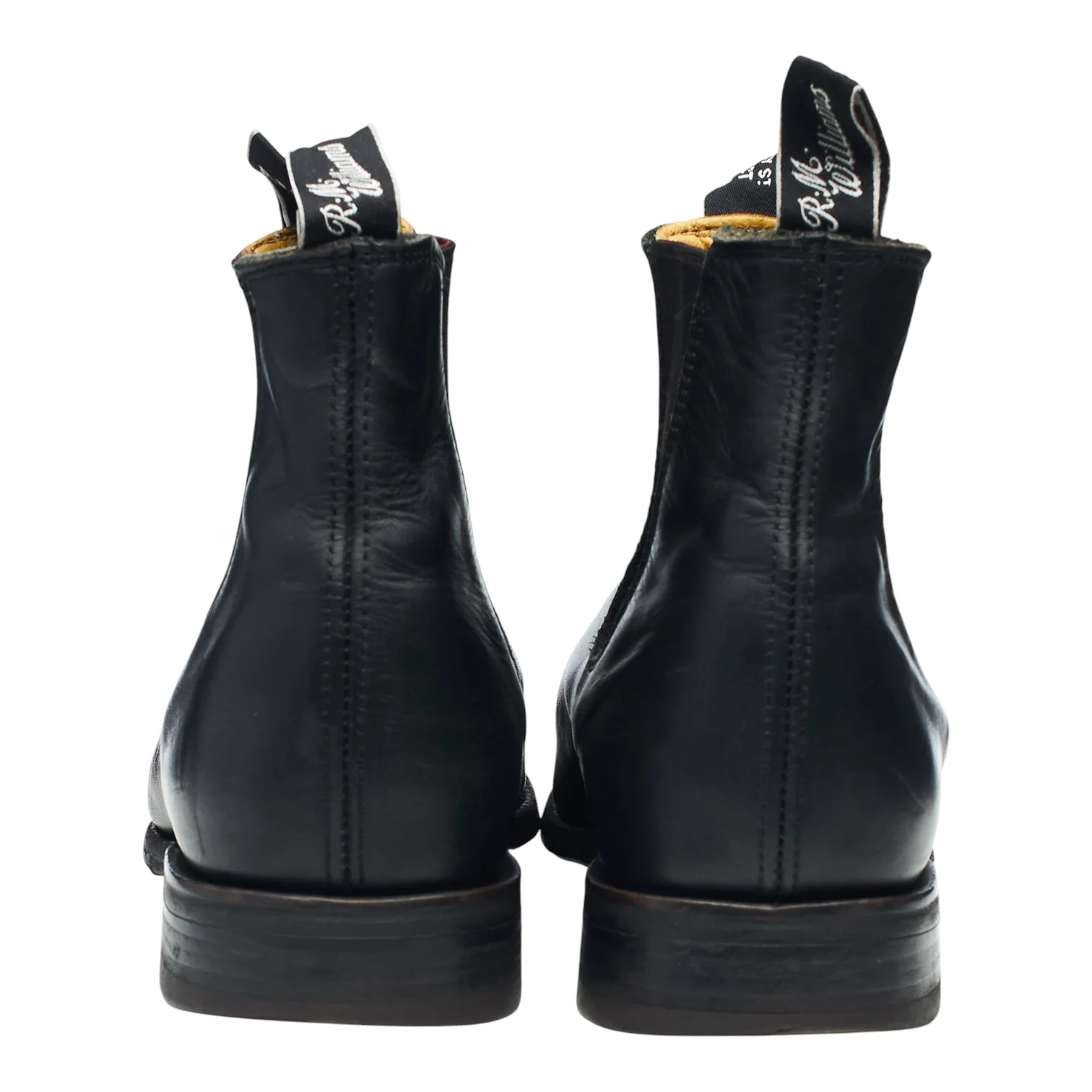 'Comfort Craftsman' Black Leather Chelsea Boots UK 10 G - Image 5