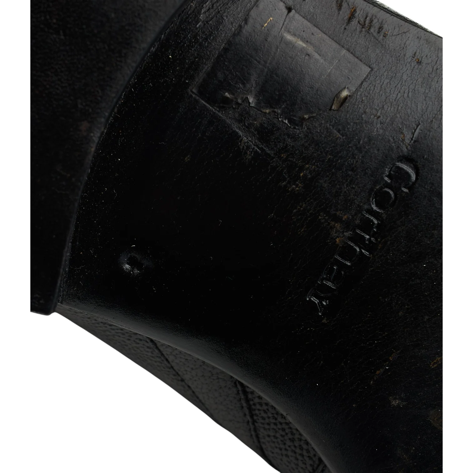 'Rascaille' Black Leather Loafers UK 7 - Image 8