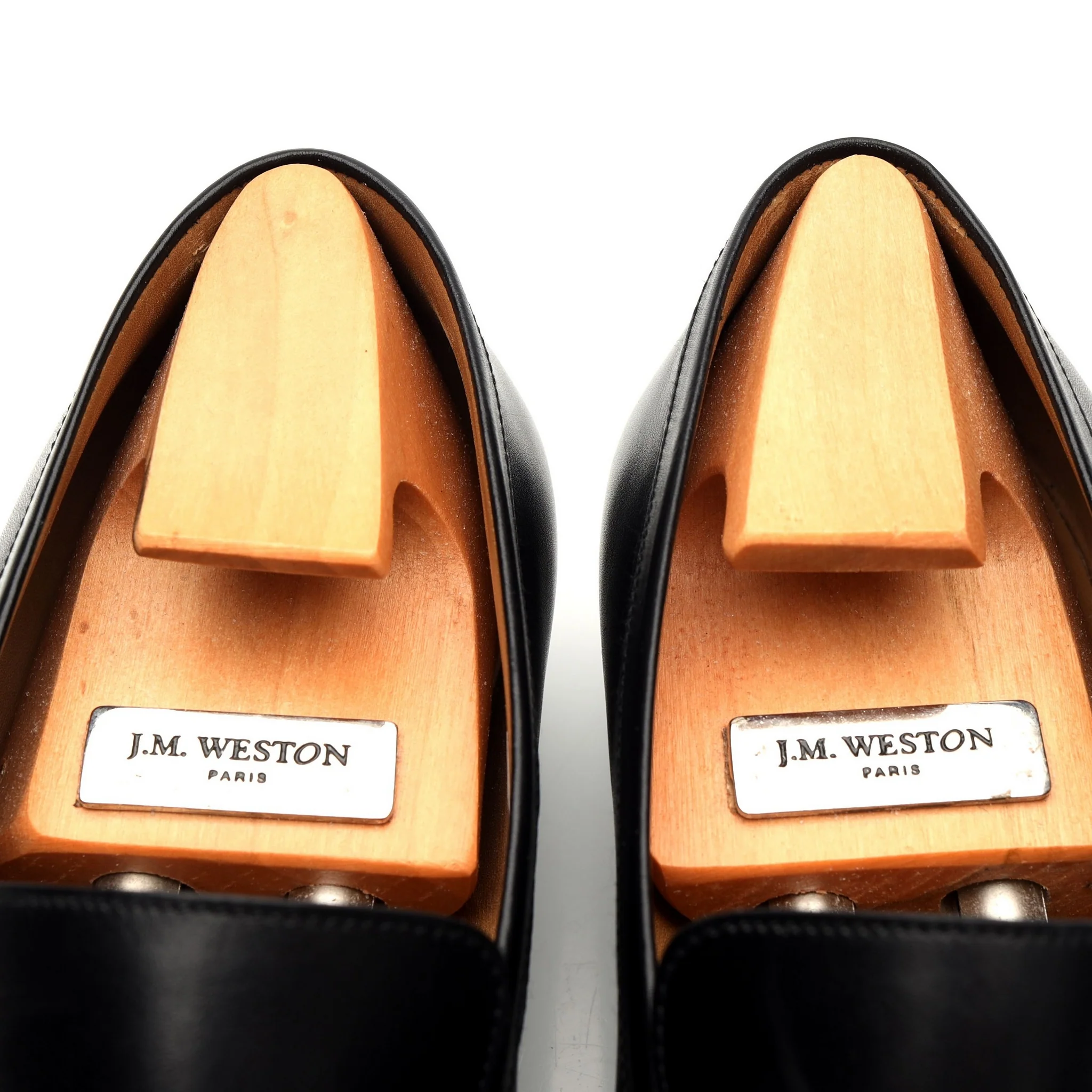 'Eton' Black Leather Loafer 7 E UK 7.5 - Image 6