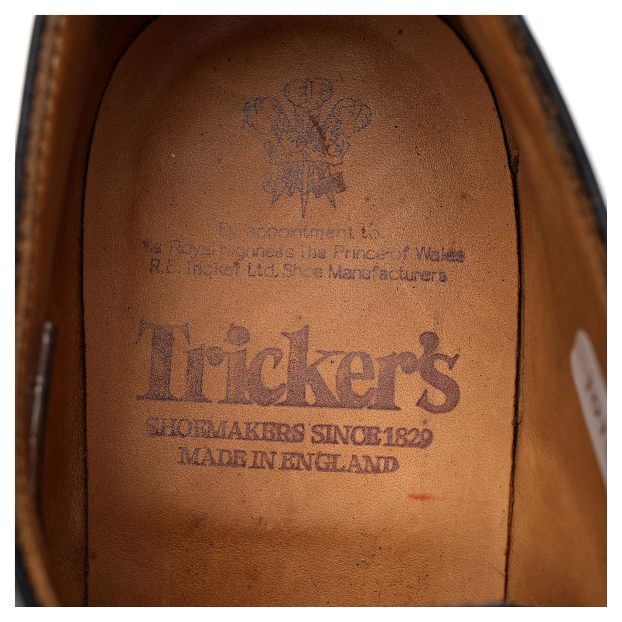Black Leather Oxford Brogues UK 6.5 - Image 6